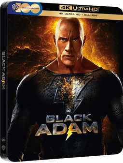 Black Adam Steelbook 4K Ultra HD