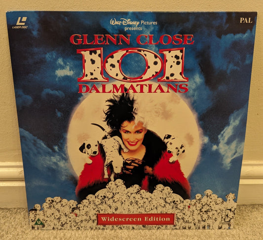 101 Dalmatians (1996) Laserdisc PAL - Flippin Retro Video Shop