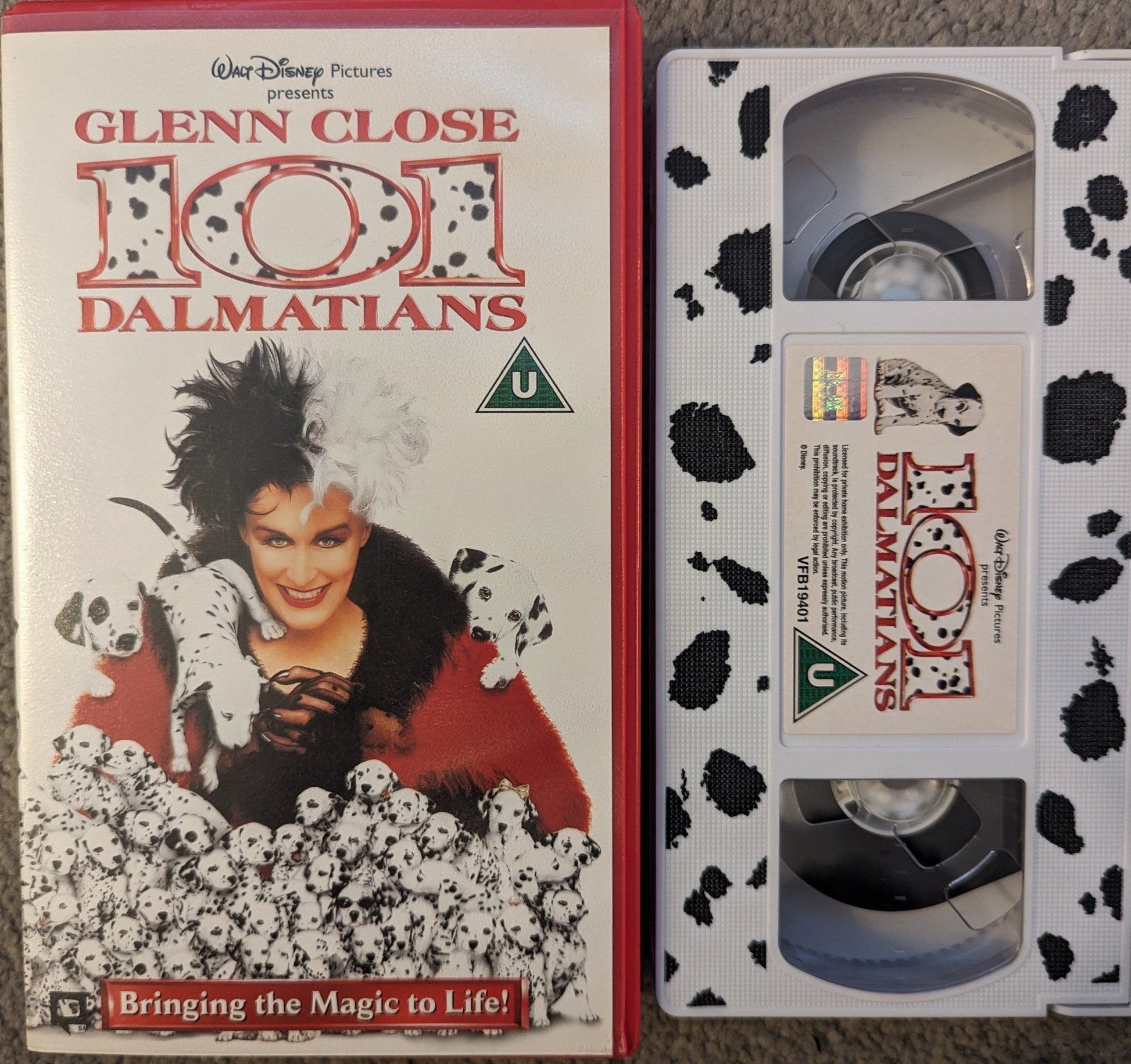 101 Dalmatians (1996) VHS Video - Flippin Retro Video Shop