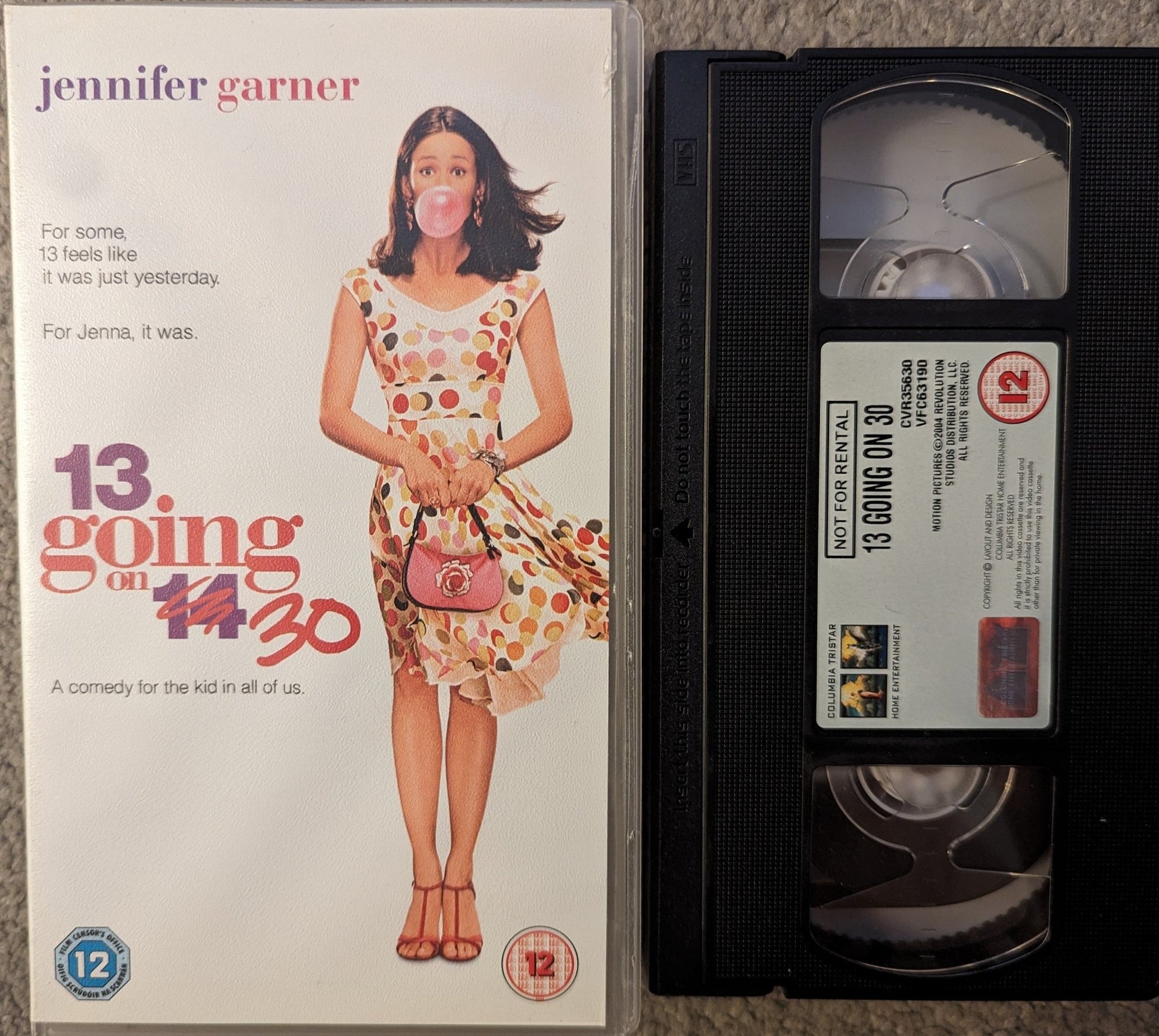 13 Going On 30 (2004) VHS Video - Flippin Retro Video Shop