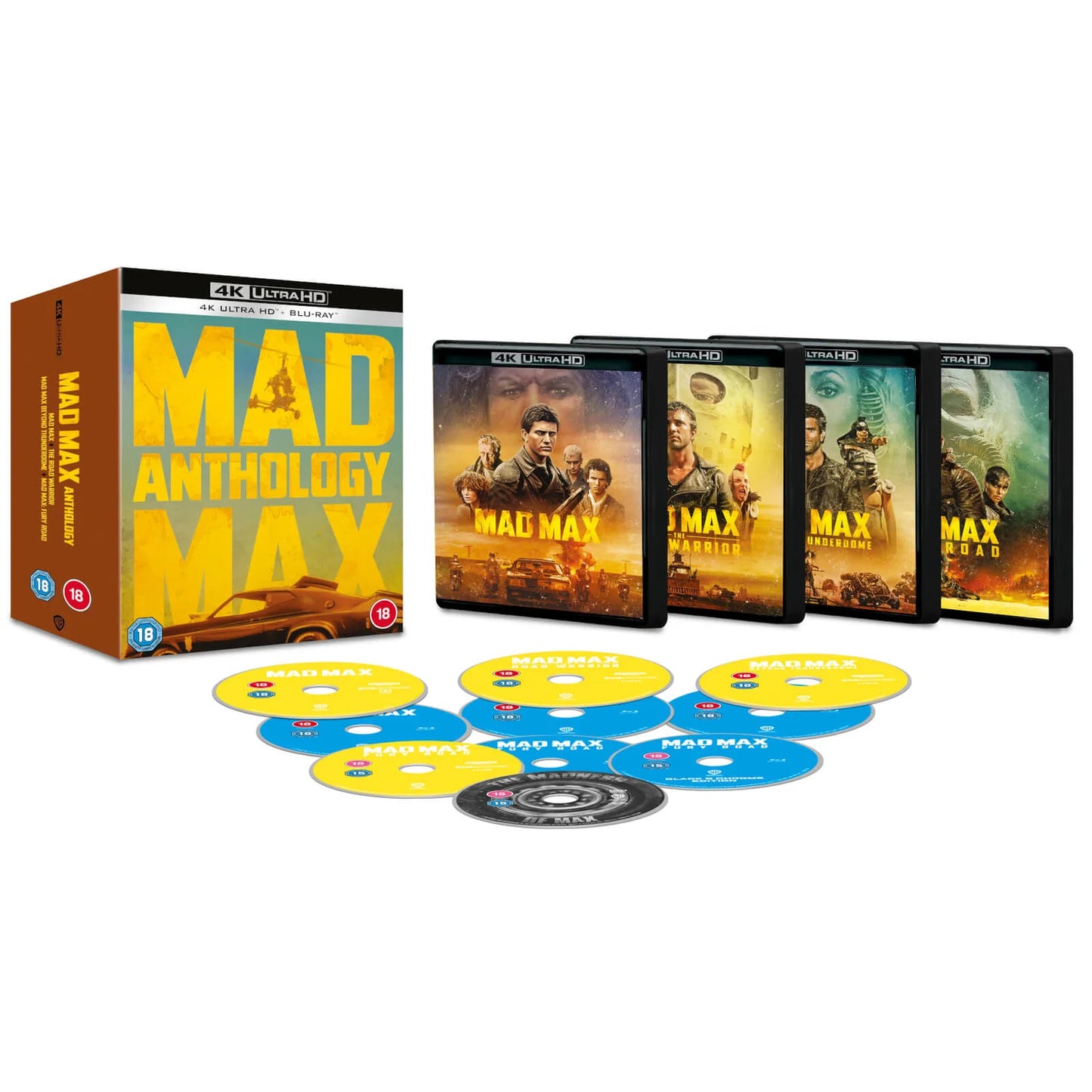 Mad Max Anthology 4K Ultra HD Blu-Ray