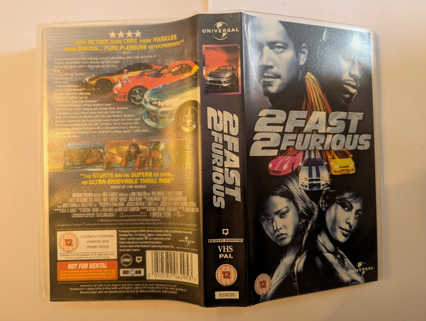 2 Fast 2 Furious (2003) VHS Video - Flippin Retro