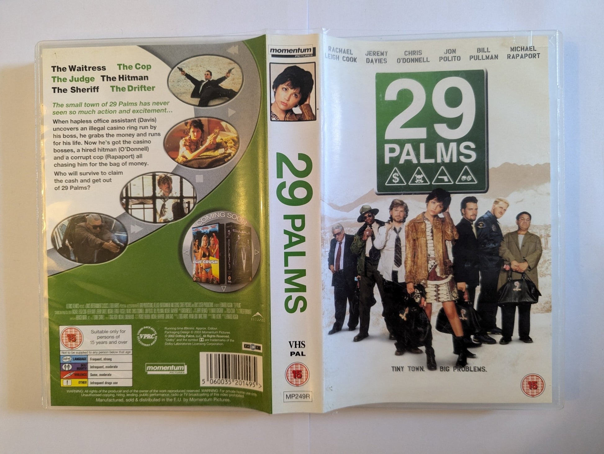 29 Palms (2002) VHS Video Ex Rental - Flippin Retro Video Shop