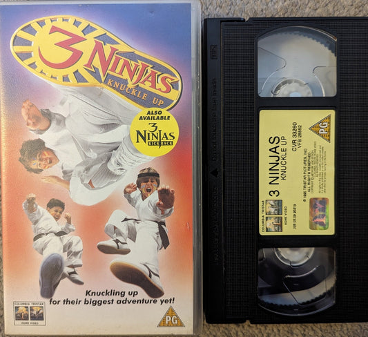 3 Ninjas Knuckle Up (1995) VHS Video - Flippin Retro Video Shop