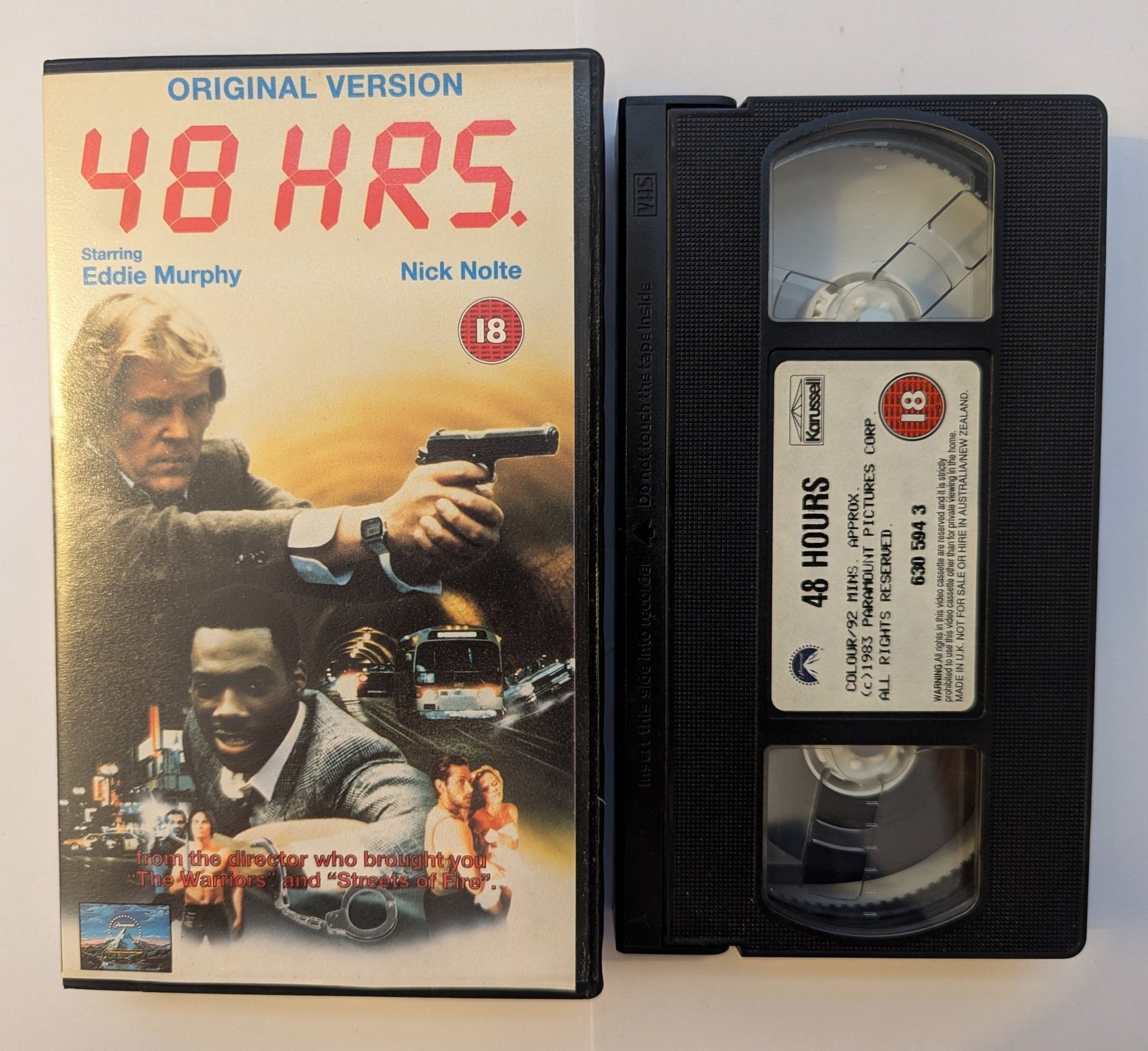 48 Hrs (1982) VHS Video - Flippin Retro