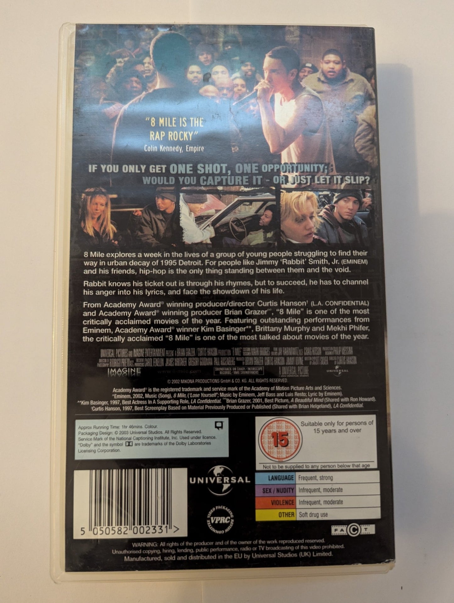 8 Mile (2002) VHS Video - Flippin Retro