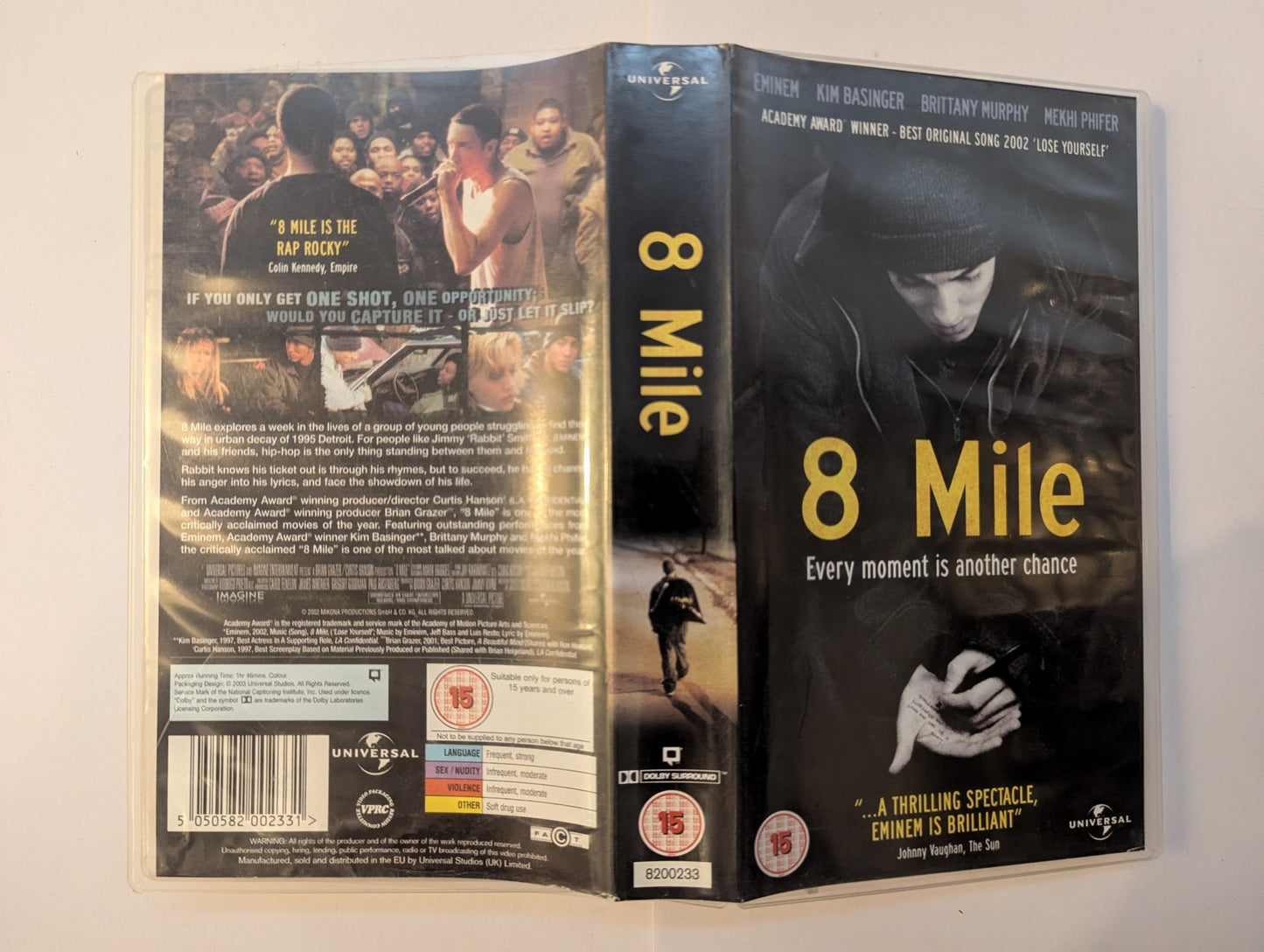 8 Mile (2002) VHS Video - Flippin Retro