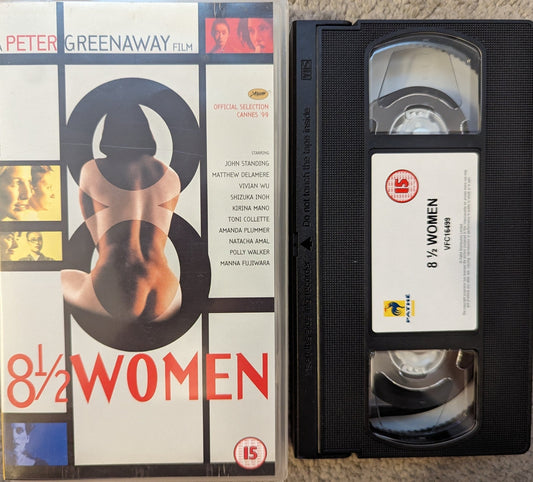 8½ Women (1999) VHS Video - Flippin Retro Video Shop