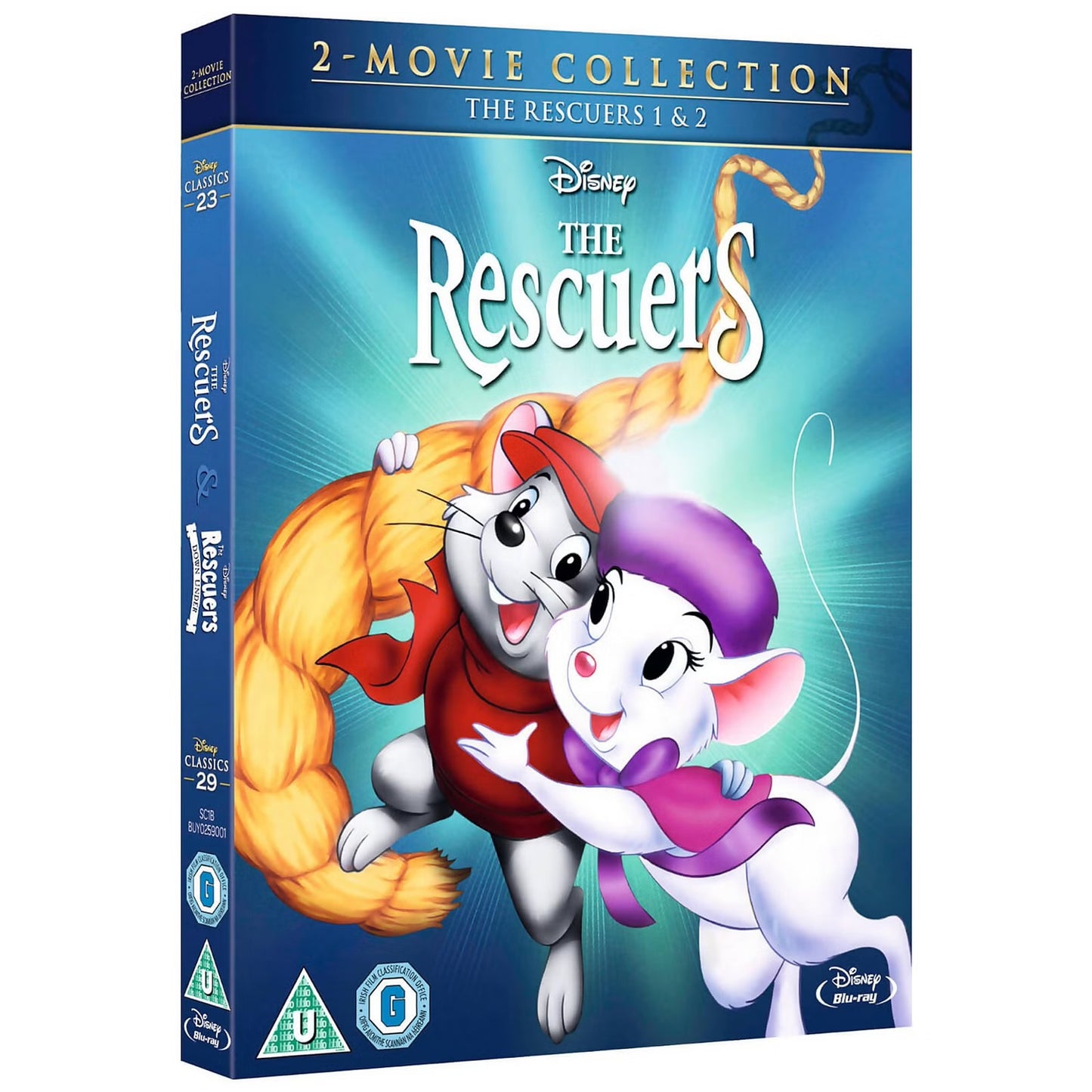 The Rescuers / The Rescuers Downunder Blu-Ray