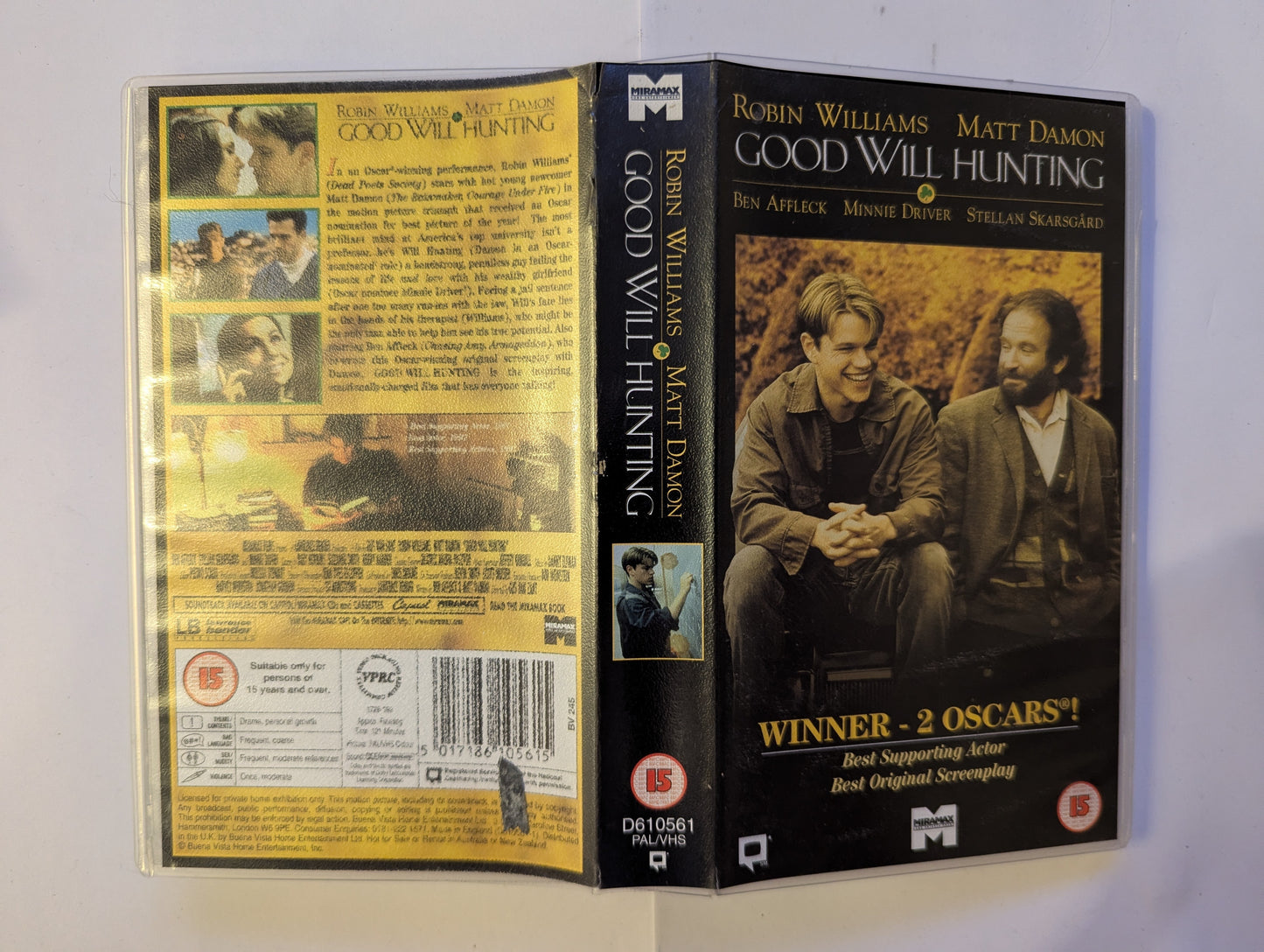 Good Will Hunting (1997) VHS Video