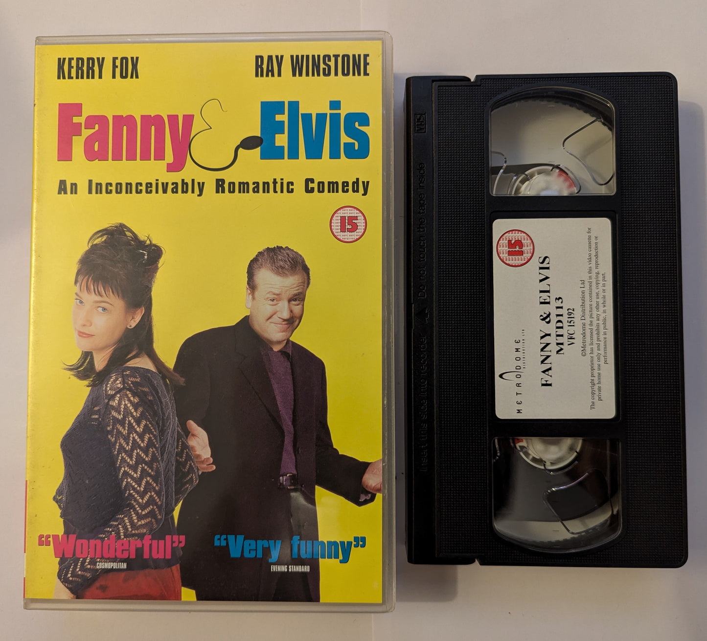 Fanny & Elvis (1998) VHS Video Ex Rental