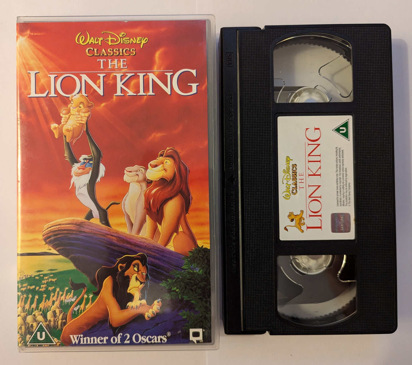 The Lion King (1994) VHS Video