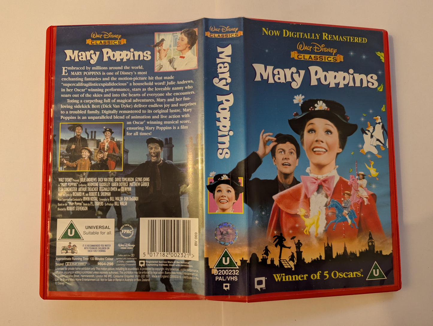 Mary Poppins (1964) VHS