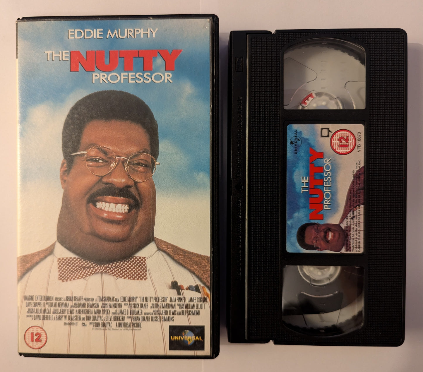 The Nutty Professor (1996) VHS Video