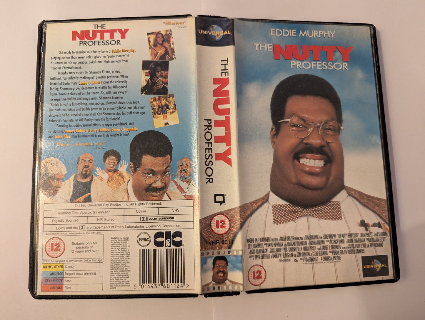 The Nutty Professor (1996) VHS Video