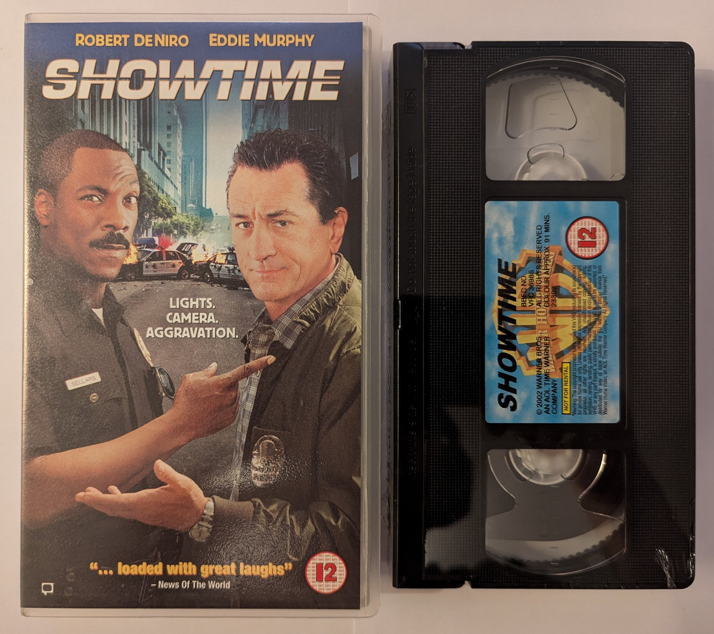 Showtime (2002) VHS Video *Sealed*