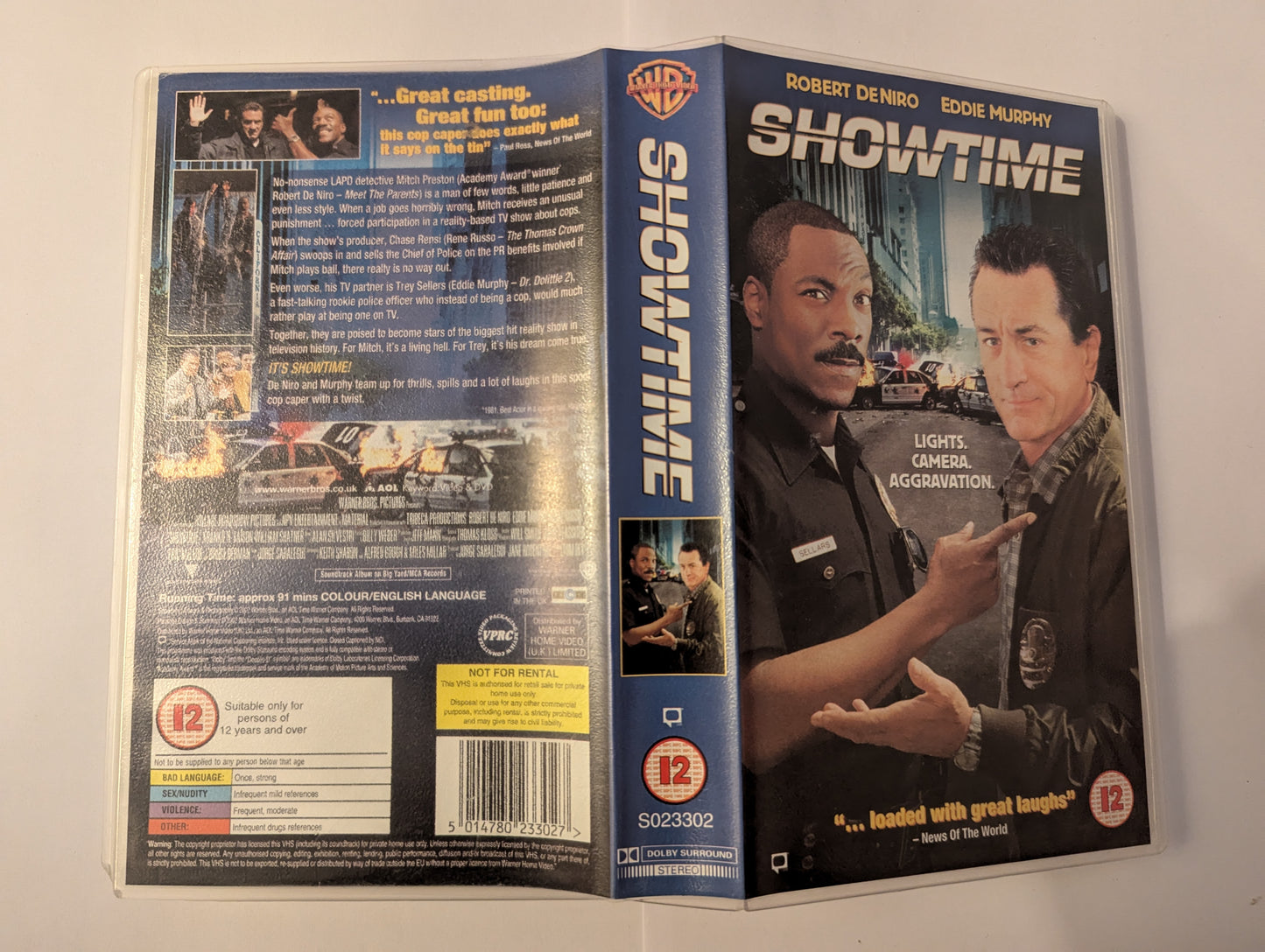 Showtime (2002) VHS Video *Sealed*