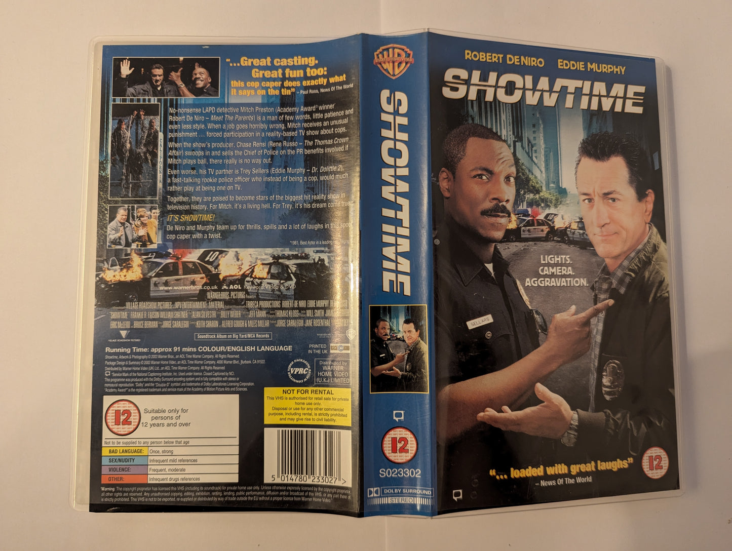 Showtime (2002) VHS Video