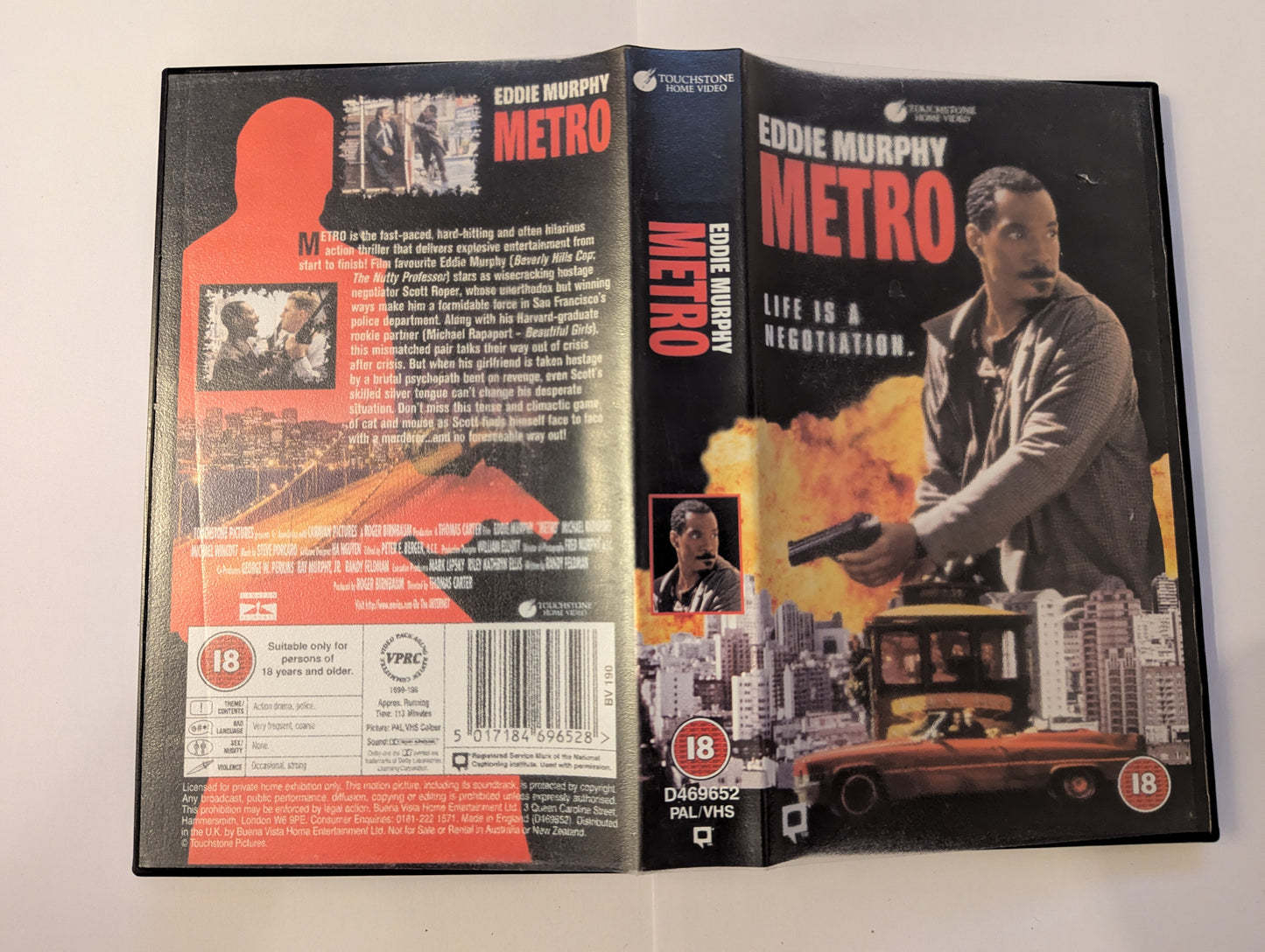 Metro (1997) VHS Video