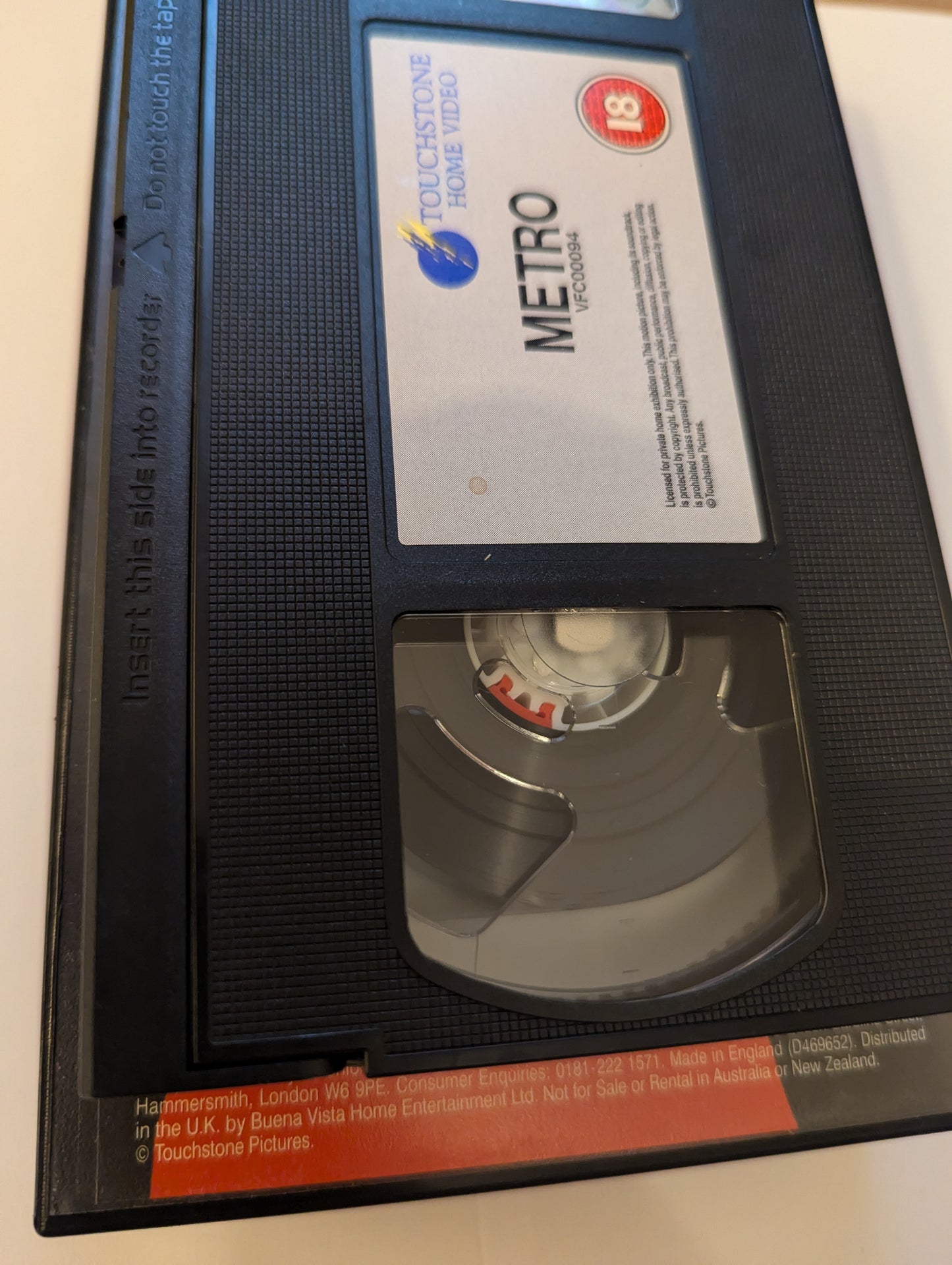 Metro (1997) VHS Video