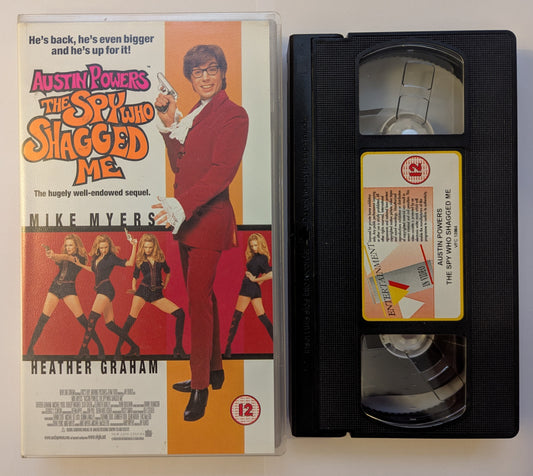 Austin Powers The Spy Who Shagged Me (1999) VHS Video