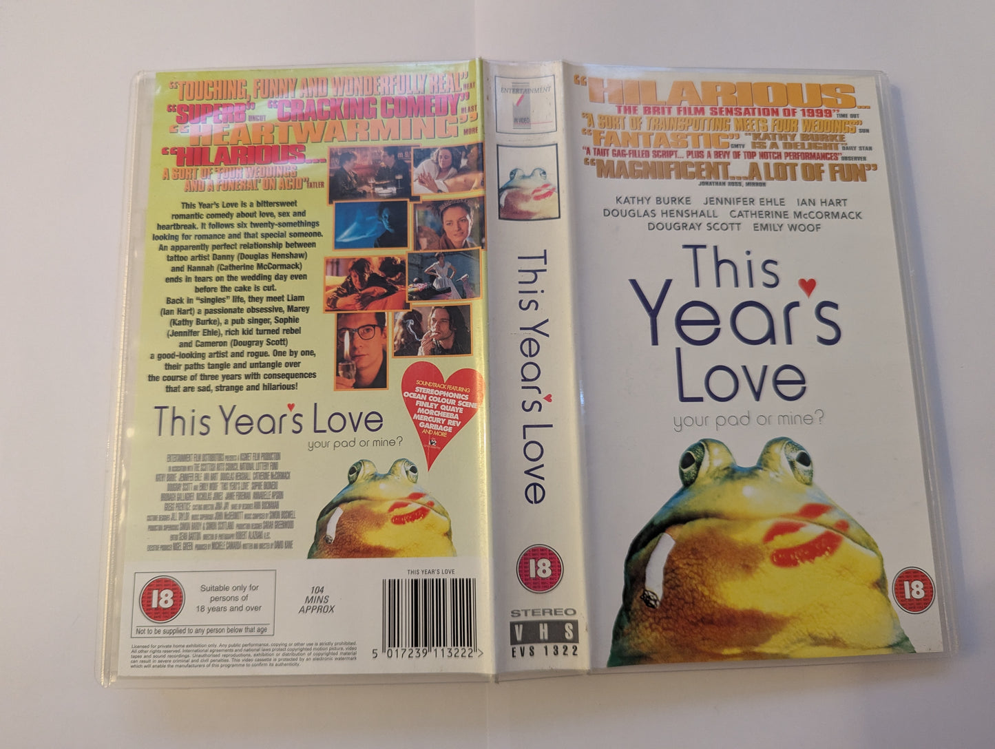 This Year's Love (1999) VHS Video