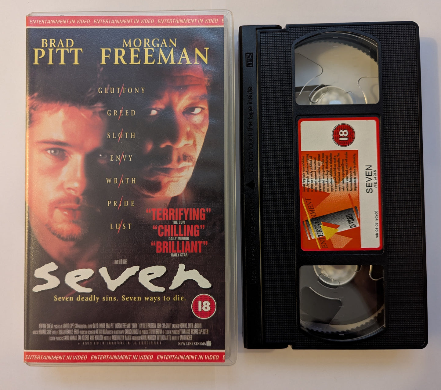 Seven (1995) VHS Video