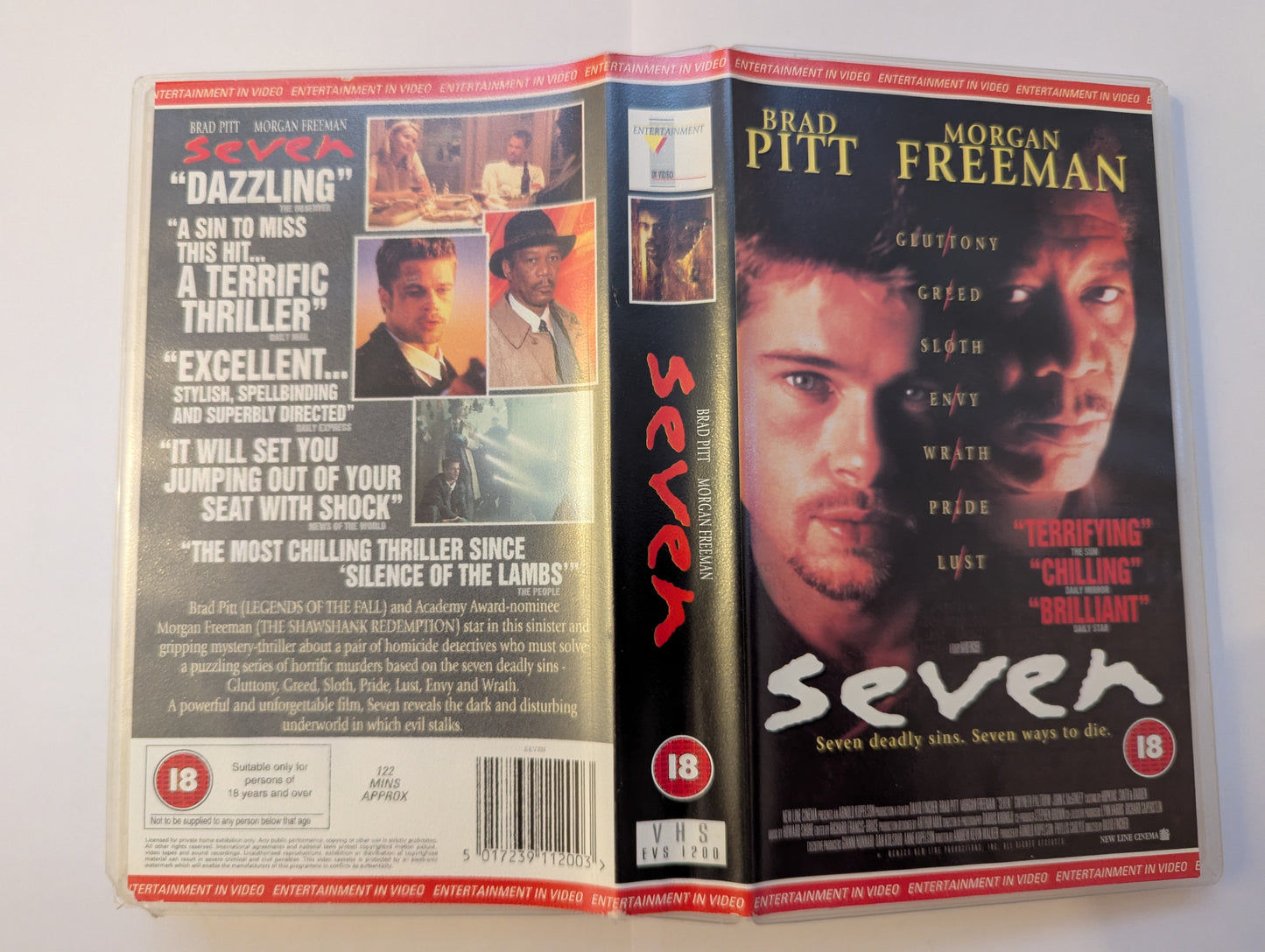 Seven (1995) VHS Video