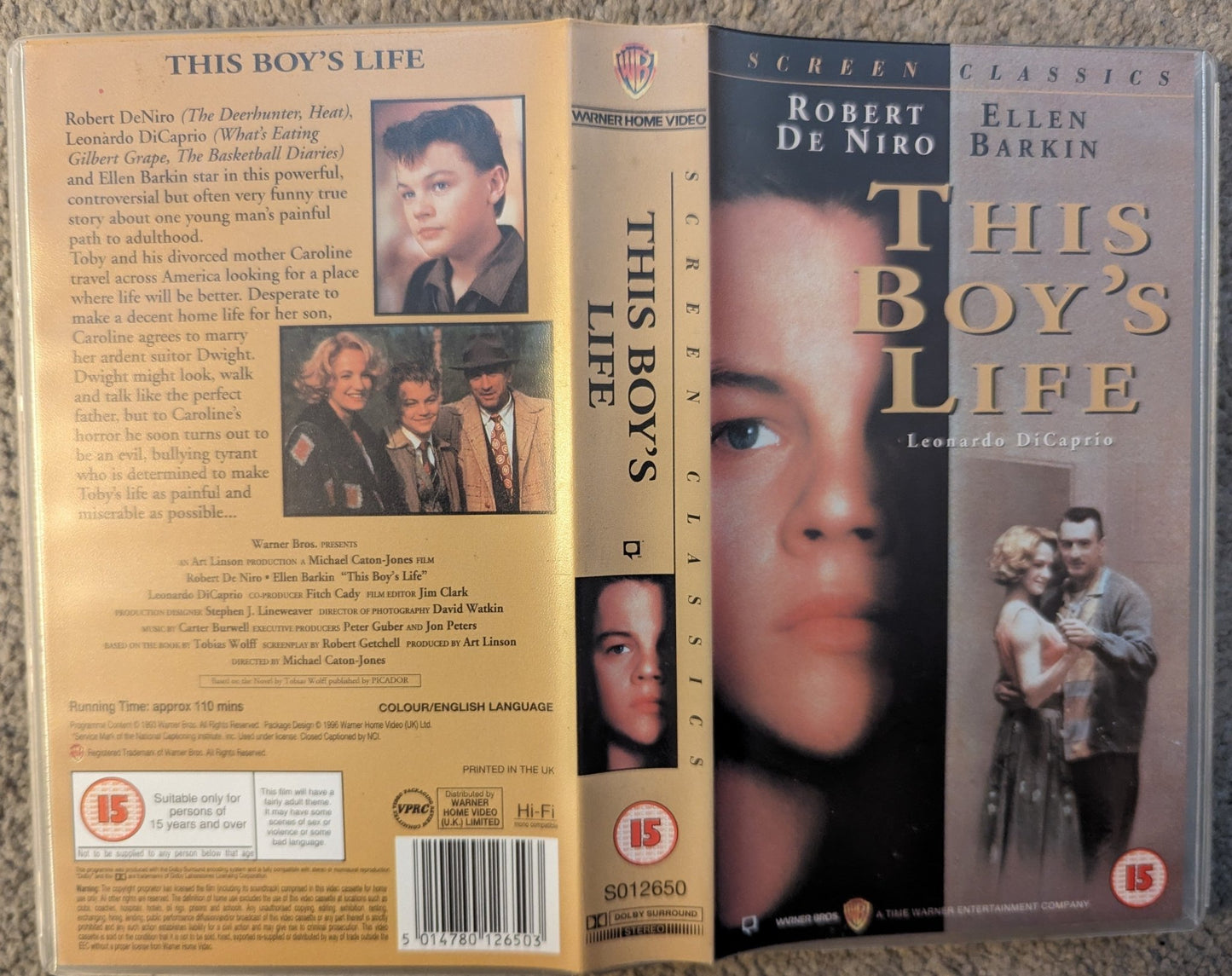 A Boy's Life (1993) VHS Video - Flippin Retro Video Shop