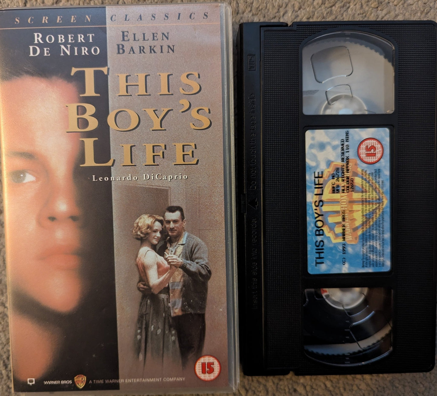 A Boy's Life (1993) VHS Video - Flippin Retro Video Shop