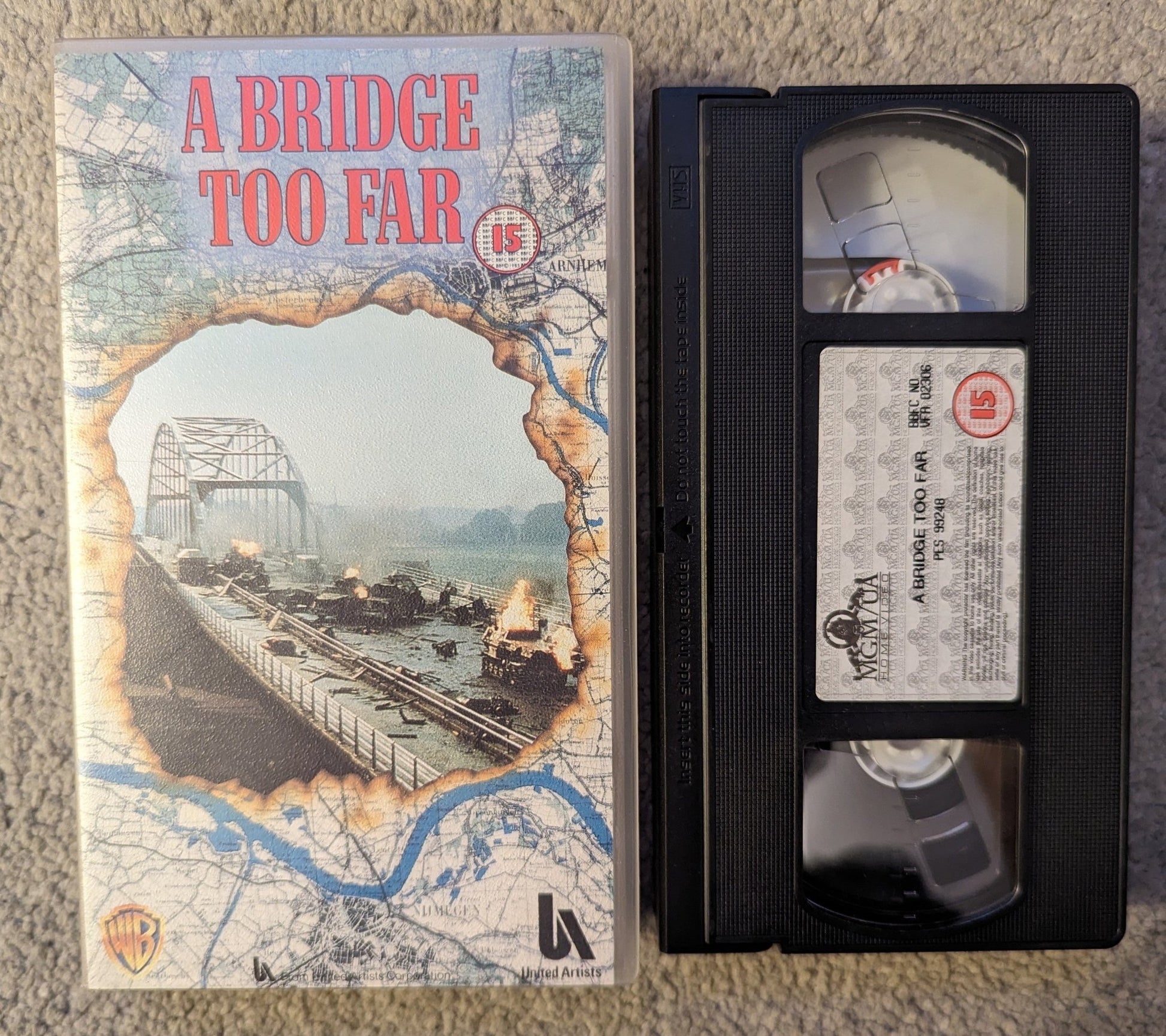 A Bridge Too Far (1977) VHS Video - Flippin Retro Video Shop