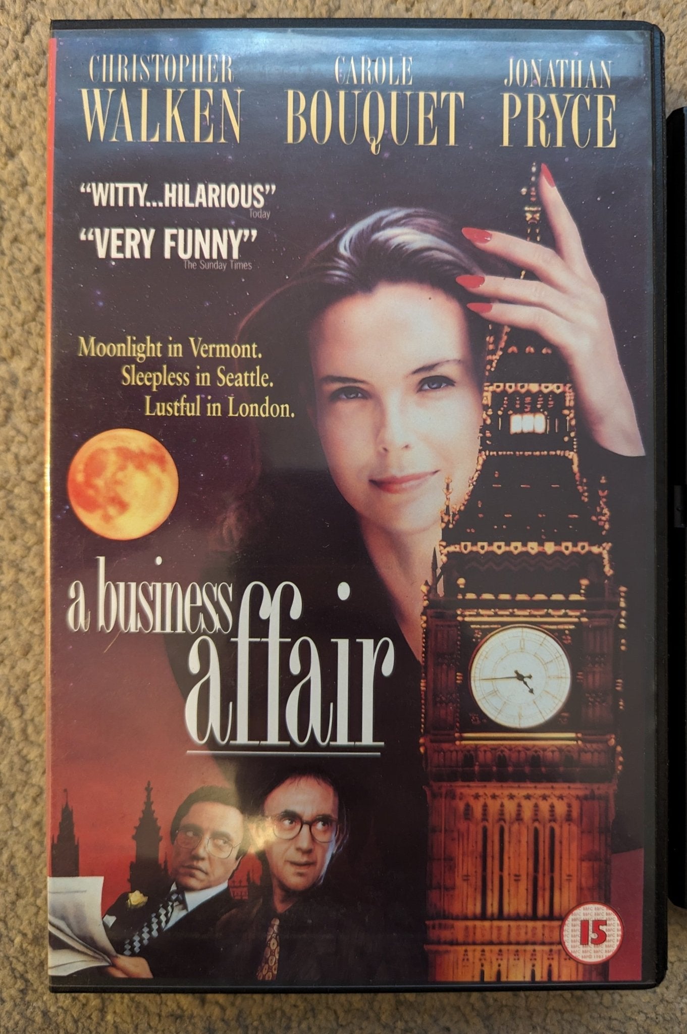 A Business Affair (1994) VHS Video Ex Rental - Flippin Retro Video Shop