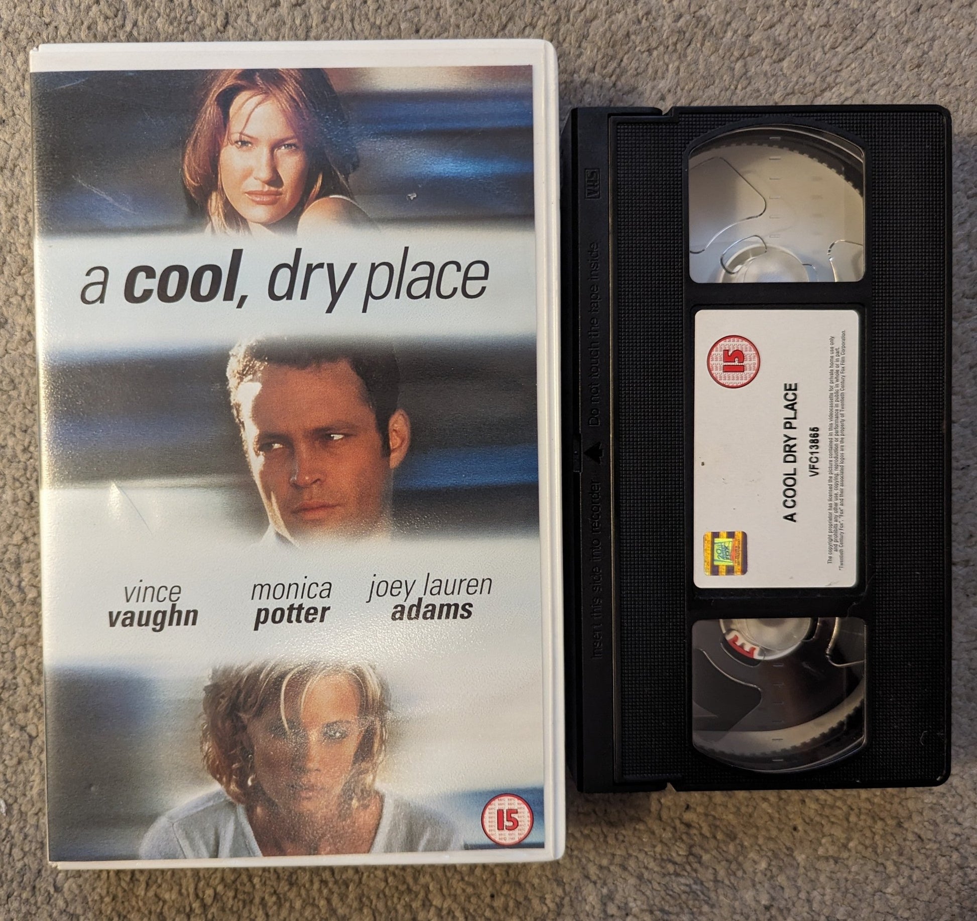 A Cool Dry Place (1998) VHS Video Ex Rental - Flippin Retro Video Shop