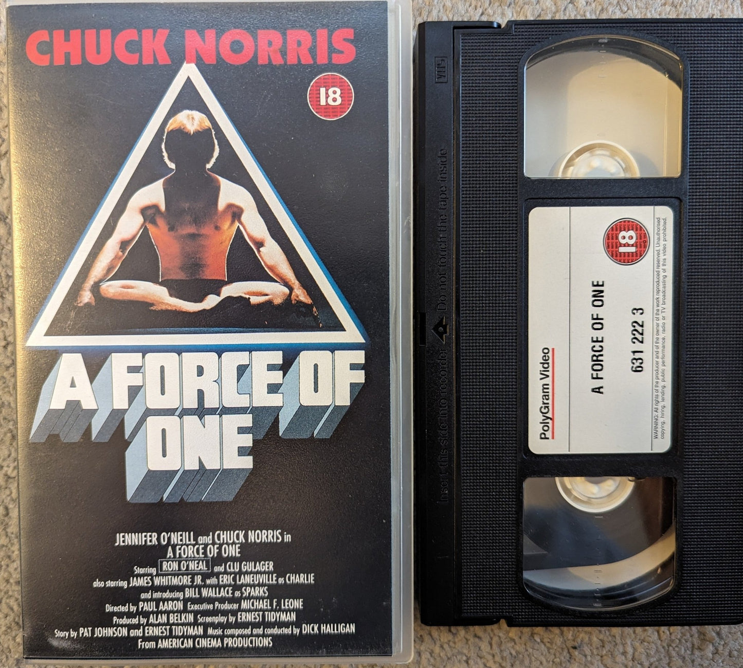 A Force Of One (1979) VHS Video - Flippin Retro Video Shop