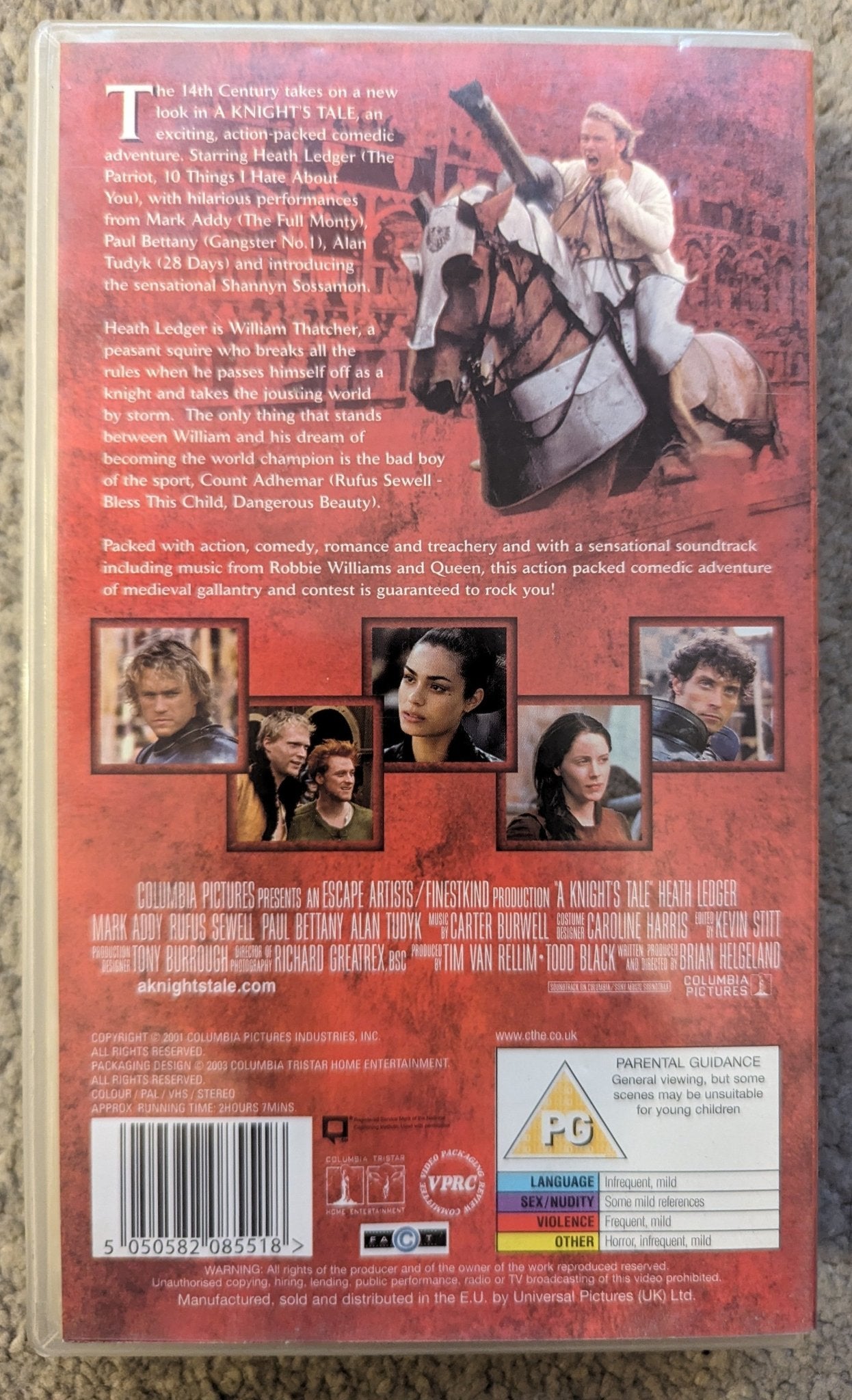 A Knights Tale (2001) VHS Video - Flippin Retro Video Shop