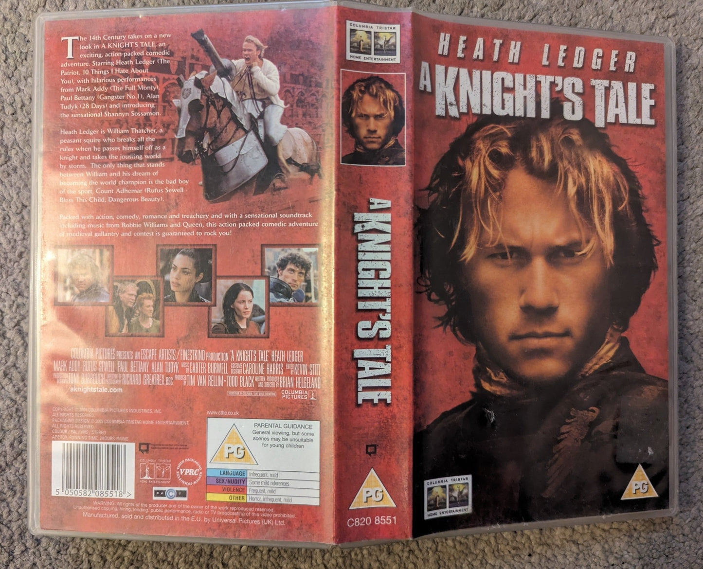 A Knights Tale (2001) VHS Video - Flippin Retro Video Shop