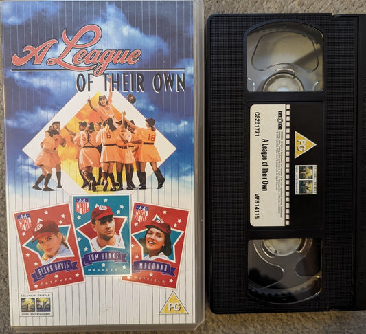 A League Of Their Own (1992) VHS Video - Flippin Retro Video Shop