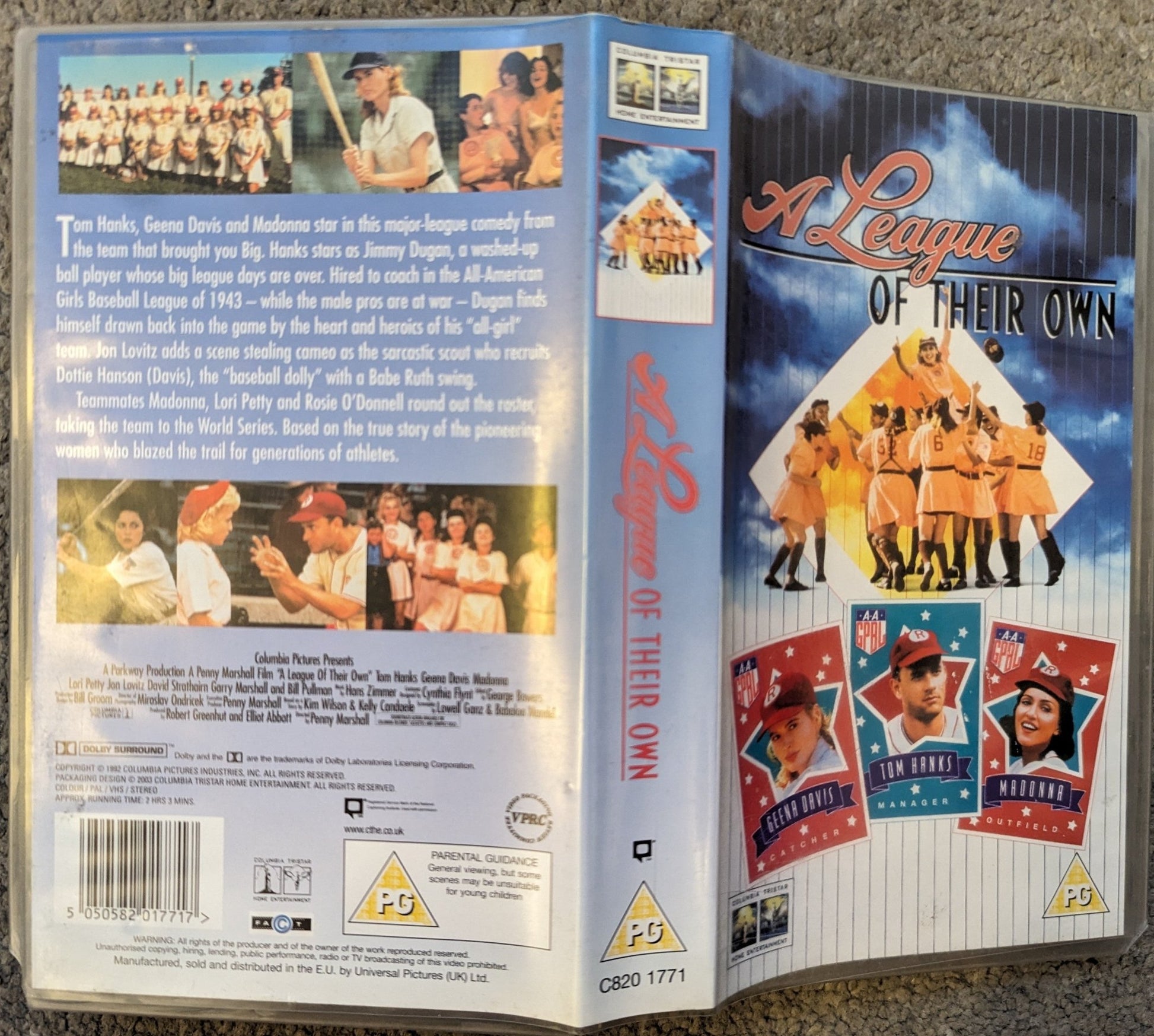 A League Of Their Own (1992) VHS Video - Flippin Retro Video Shop