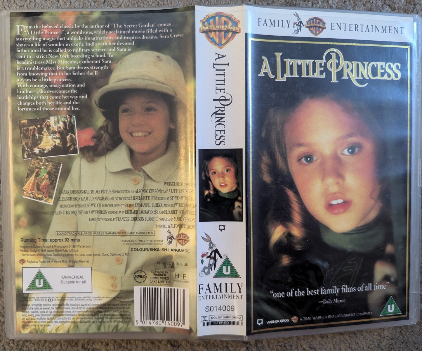 A Little Princess (1995) VHS Video - Flippin Retro Video Shop