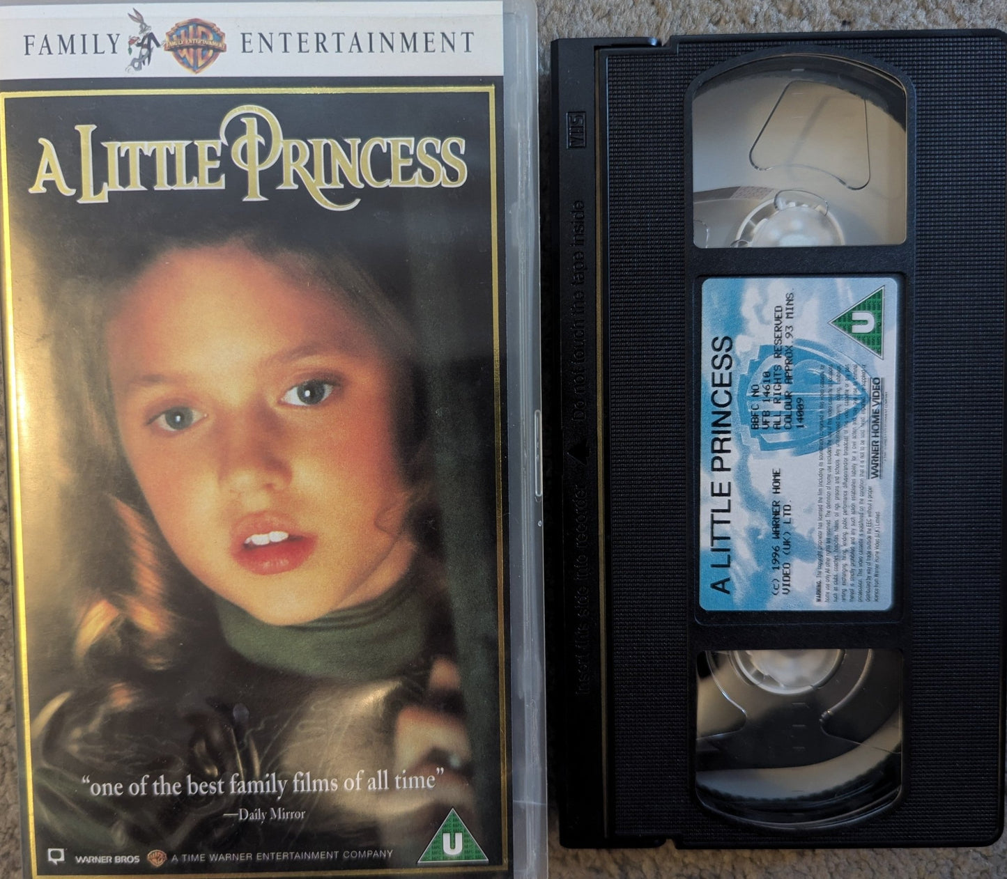 A Little Princess (1995) VHS Video - Flippin Retro Video Shop