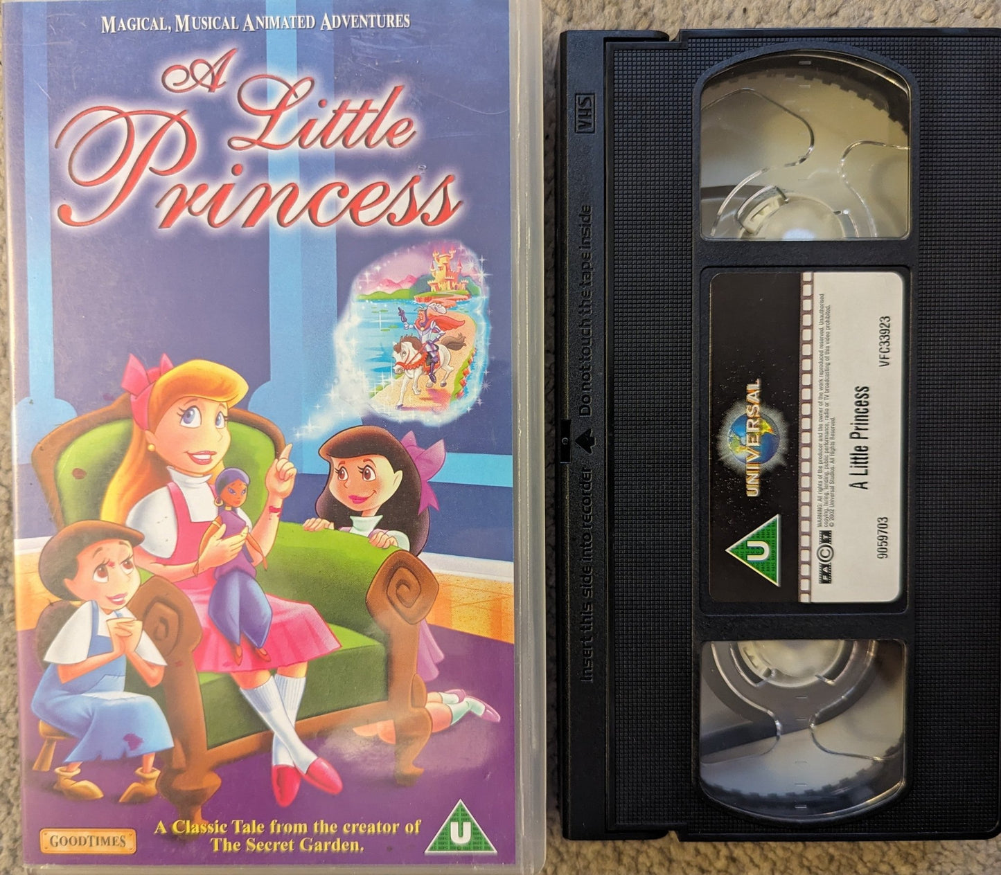 A Little Princess VHS Video - Flippin Retro Video Shop