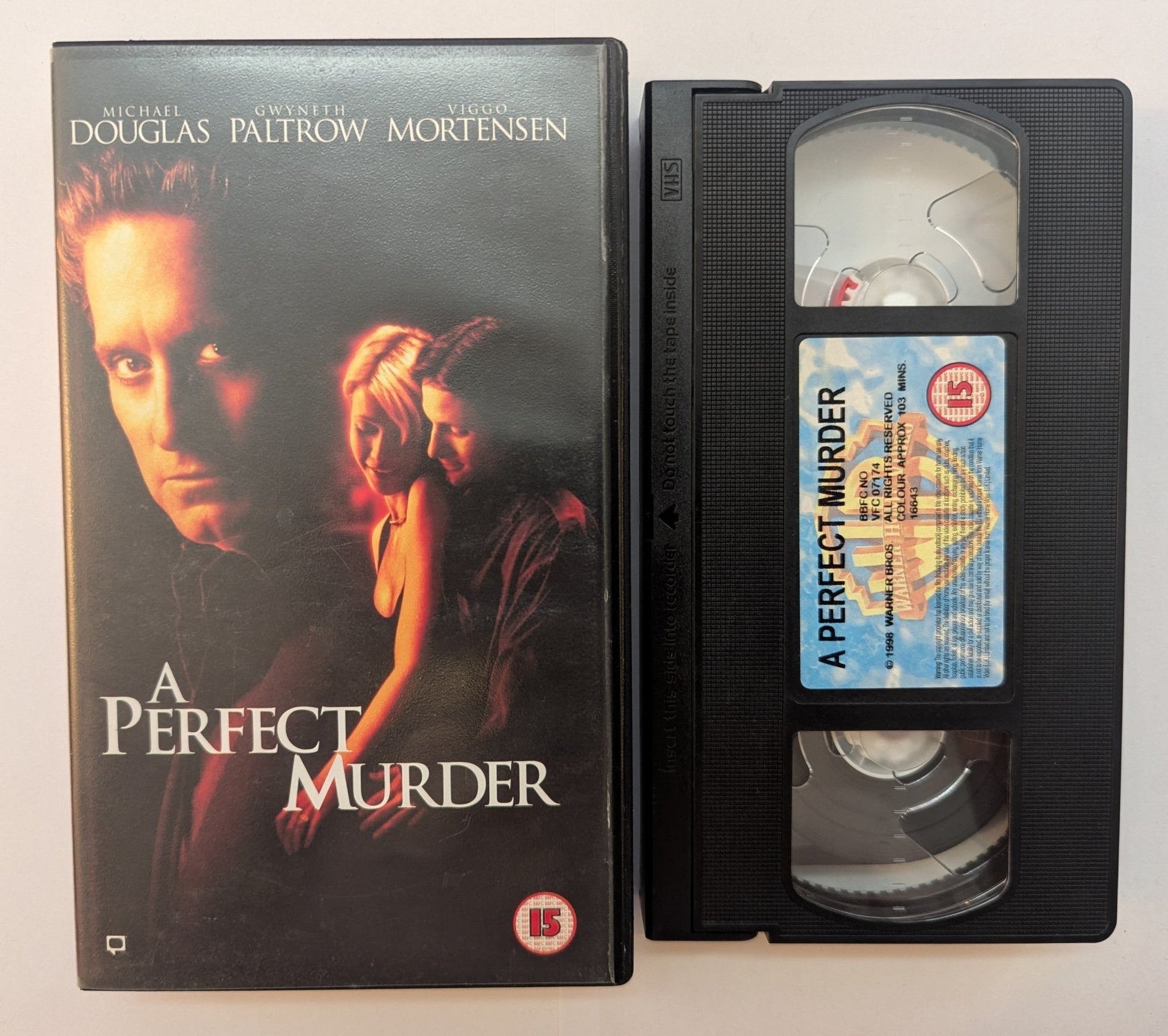 A Perfect Murder (1998) VHS Video - Flippin Retro Video Shop