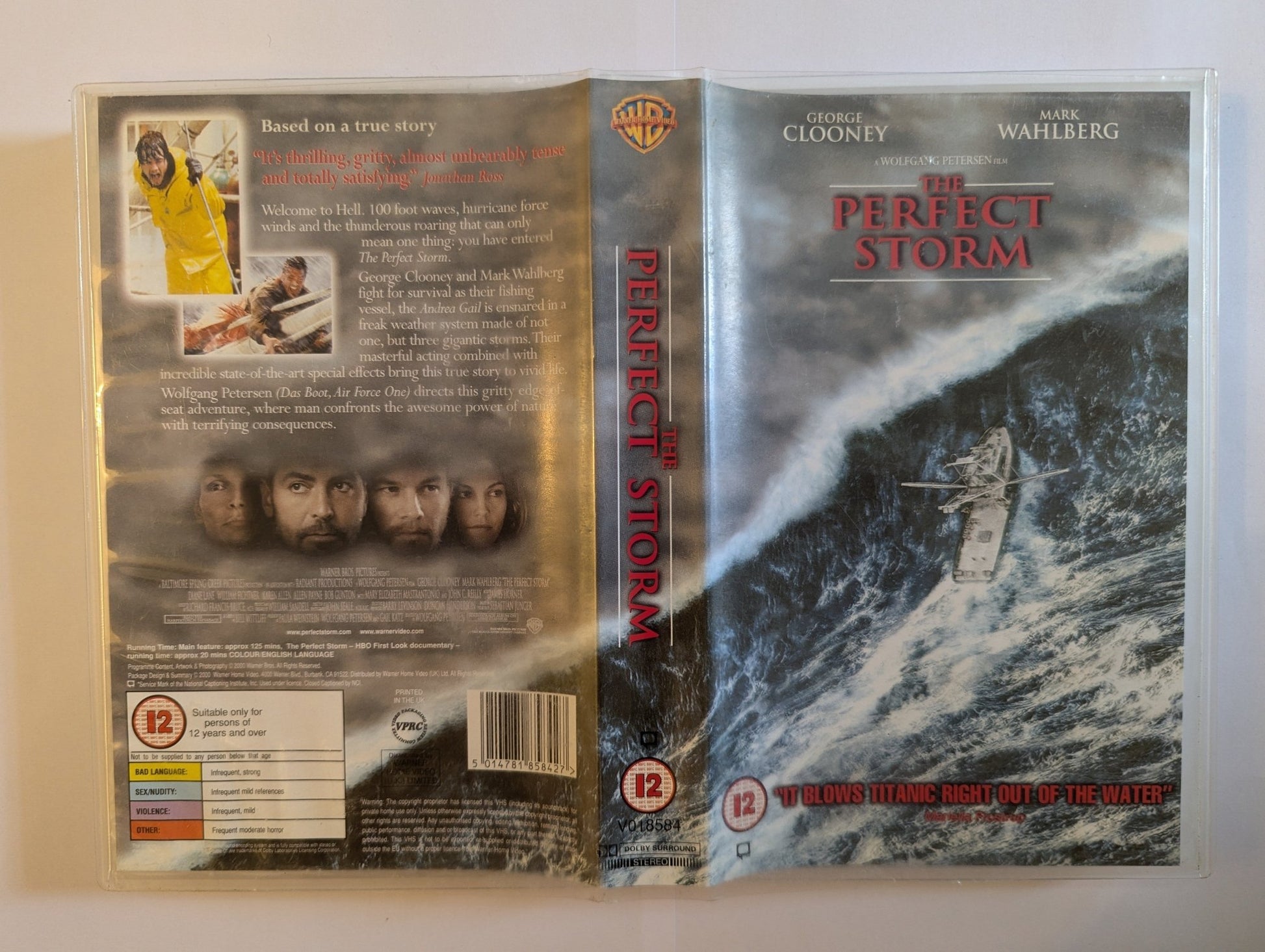 A Perfect Storm (2000) VHS Video Ex Rental - Flippin Retro Video Shop