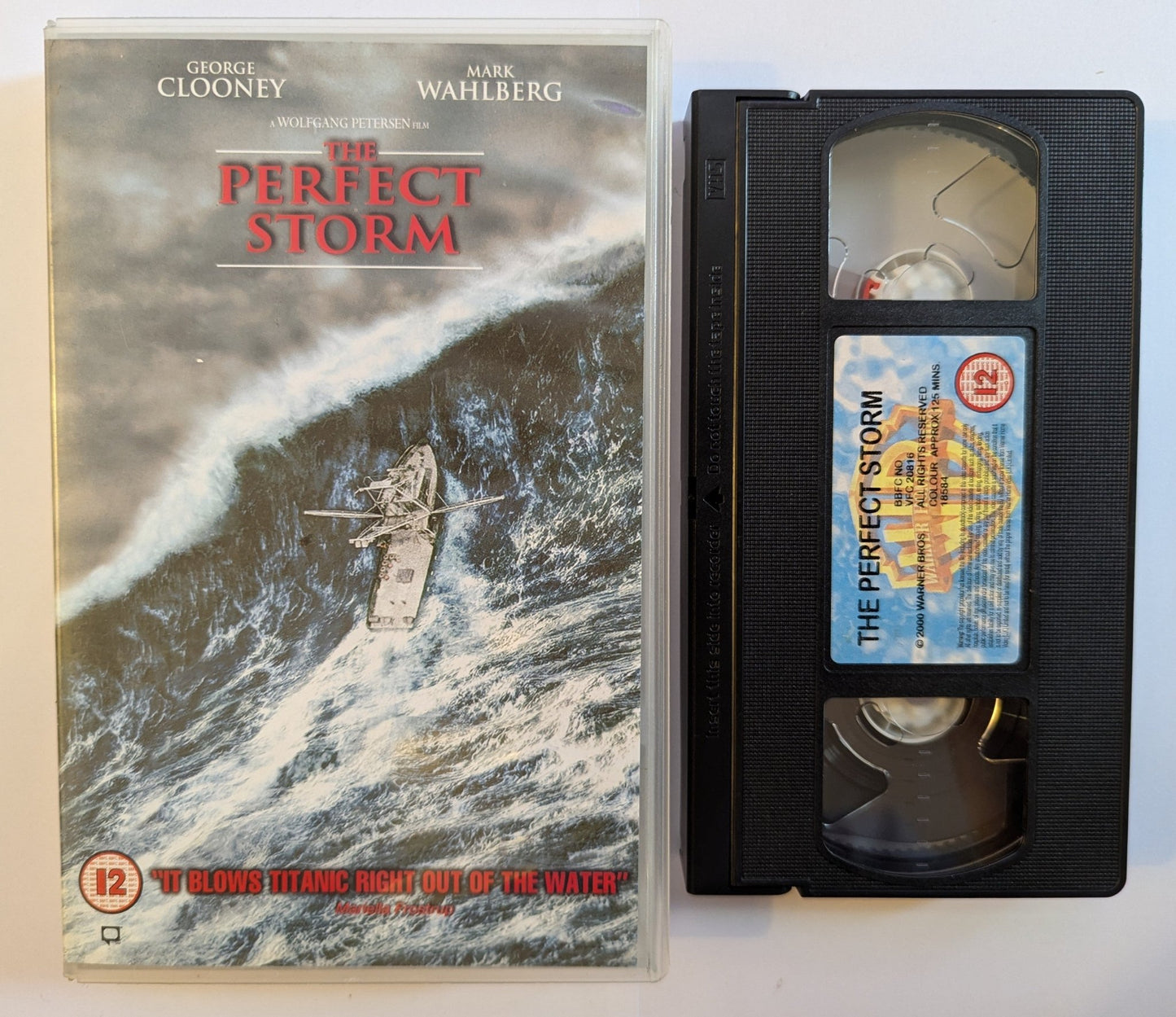 A Perfect Storm (2000) VHS Video Ex Rental - Flippin Retro Video Shop