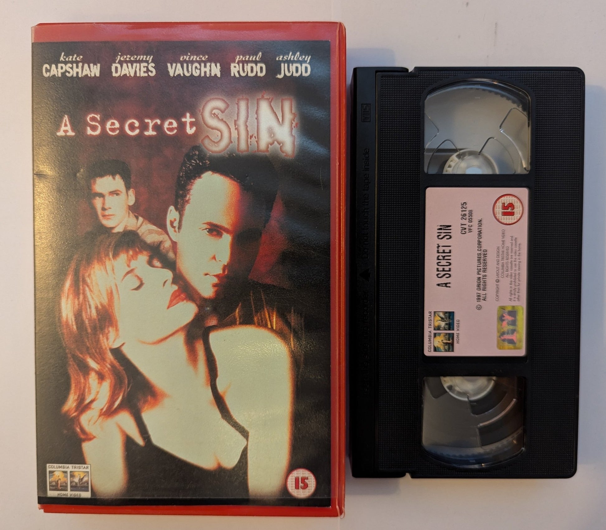 A Secret Sin (1997) VHS Video Ex Rental - Flippin Retro