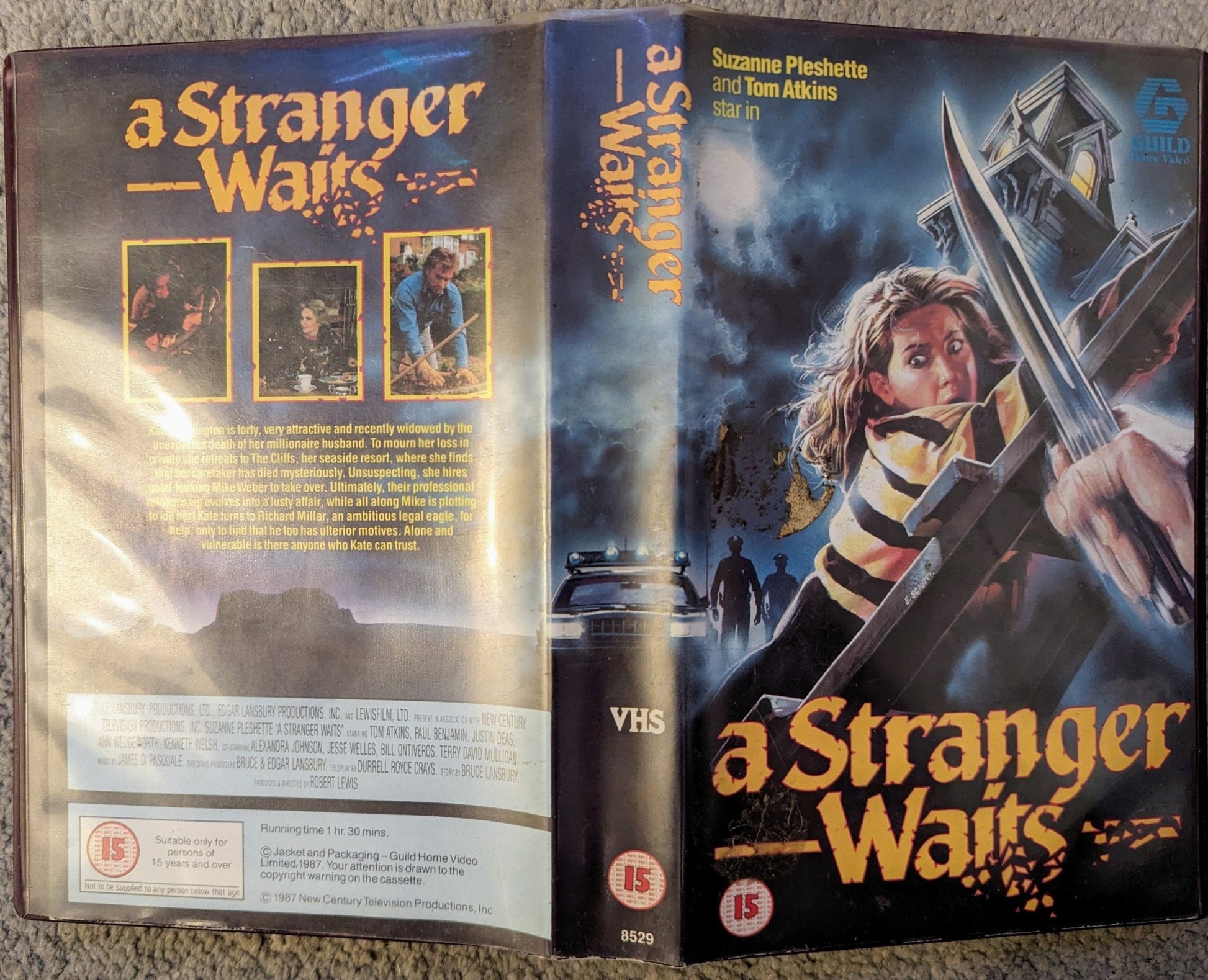 A stranger Waits (1987) VHS Video Ex Rental - Flippin Retro Video Shop