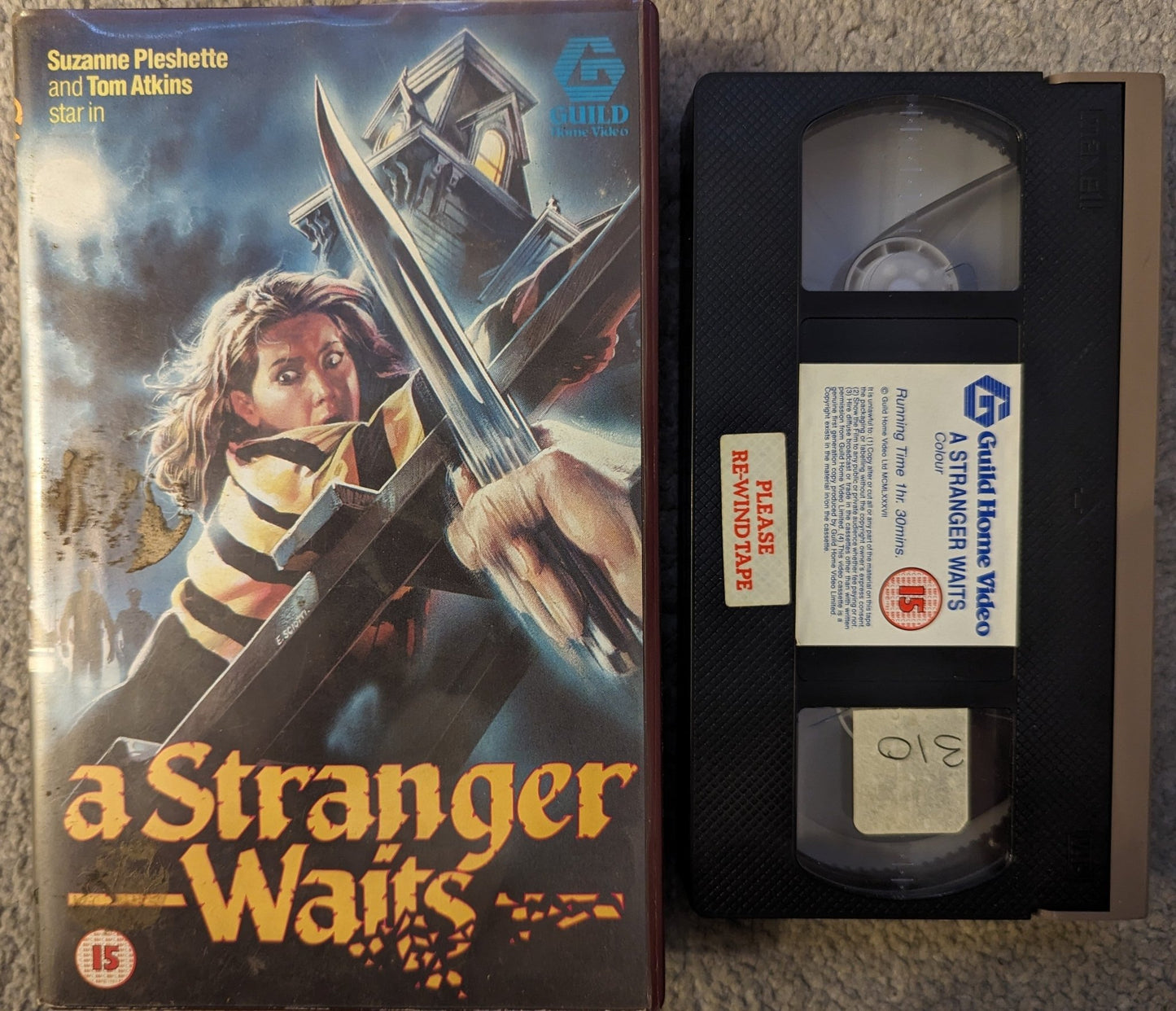 A stranger Waits (1987) VHS Video Ex Rental - Flippin Retro Video Shop