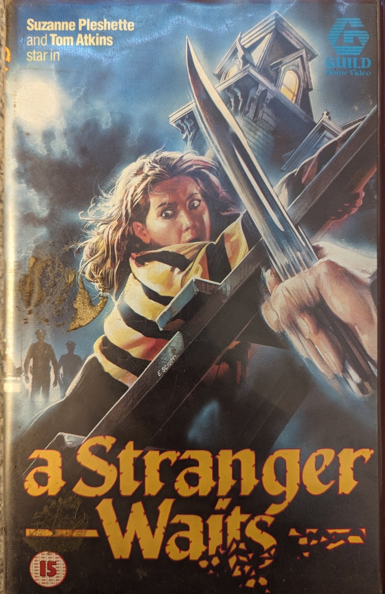 A stranger Waits (1987) VHS Video Ex Rental - Flippin Retro Video Shop