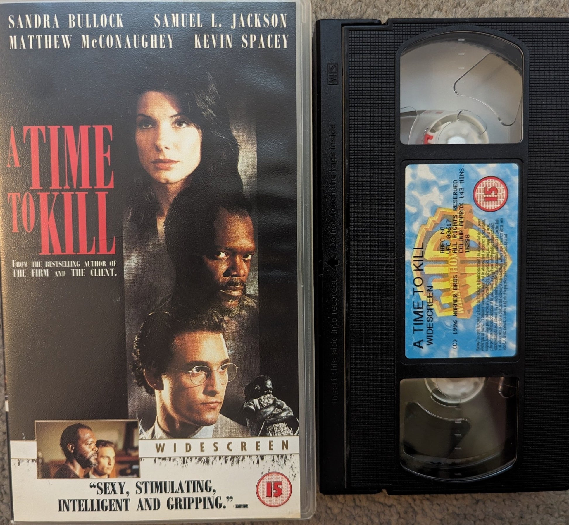 A Time To Kill (1996) VHS Video Wide - screen - Flippin Retro Video Shop