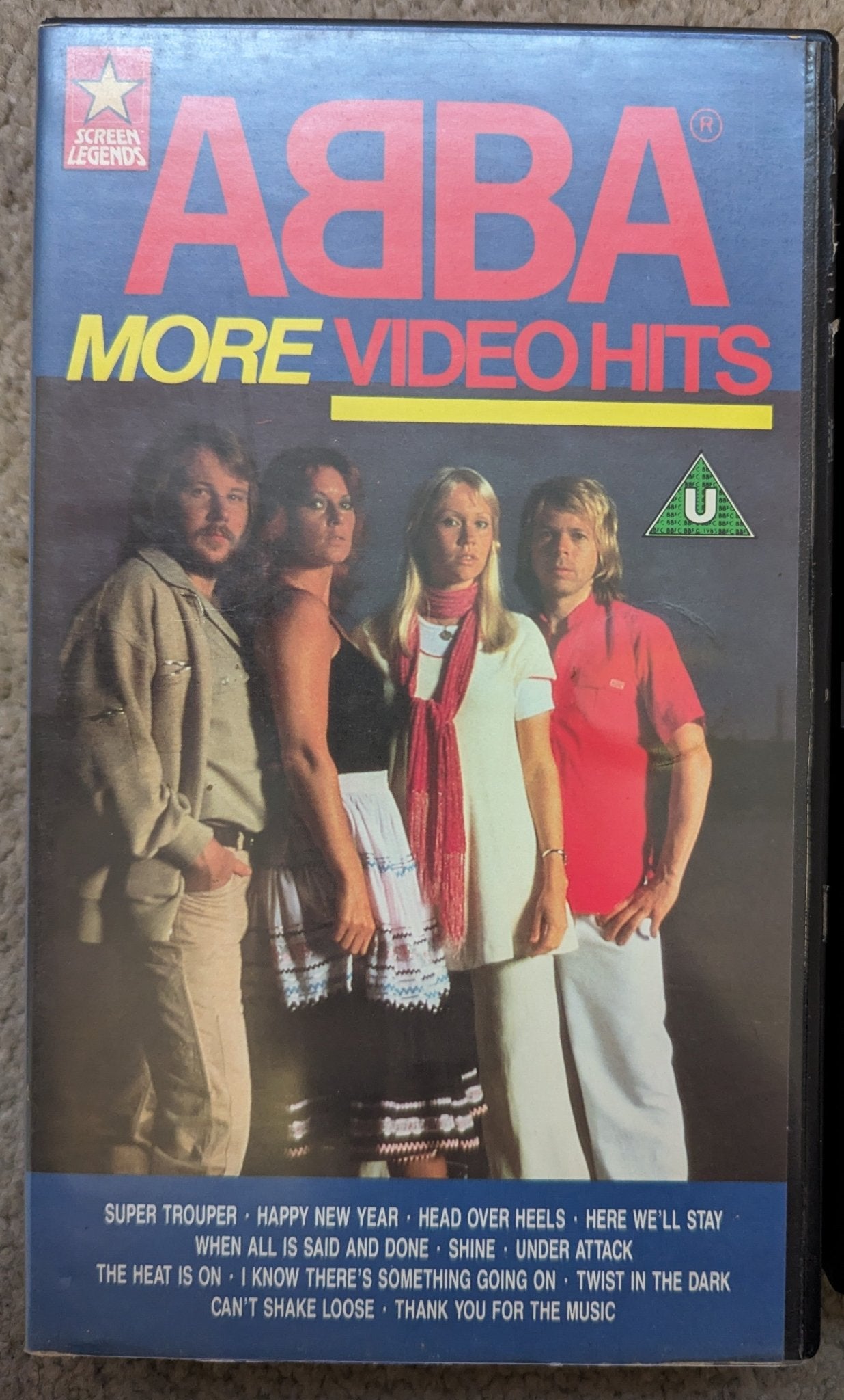 Abba More Video Hits (1988) VHS Video - Flippin Retro Video Shop